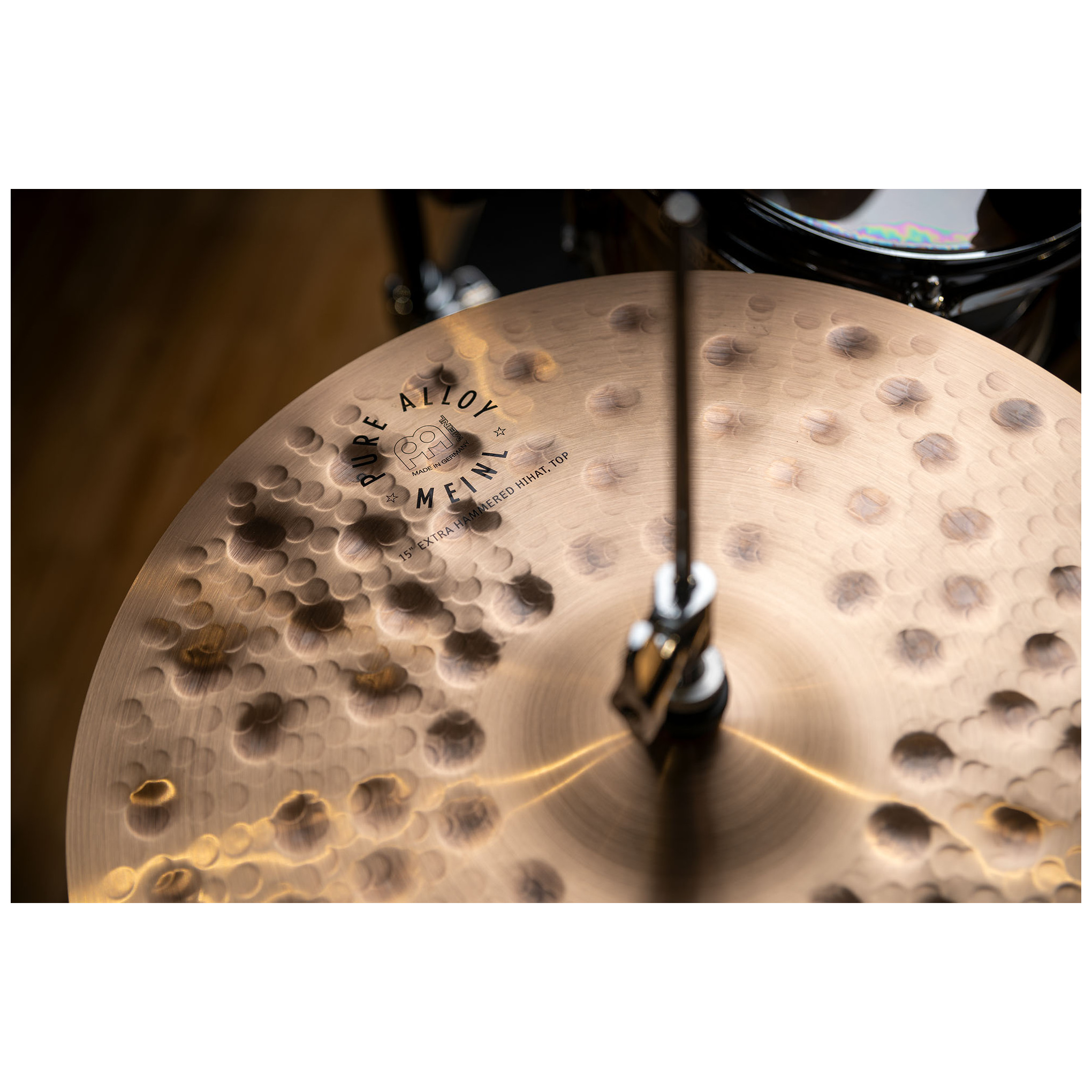 Meinl Cymbals PA15EHH - 15" Pure Alloy Extra Hammered Hihat 1