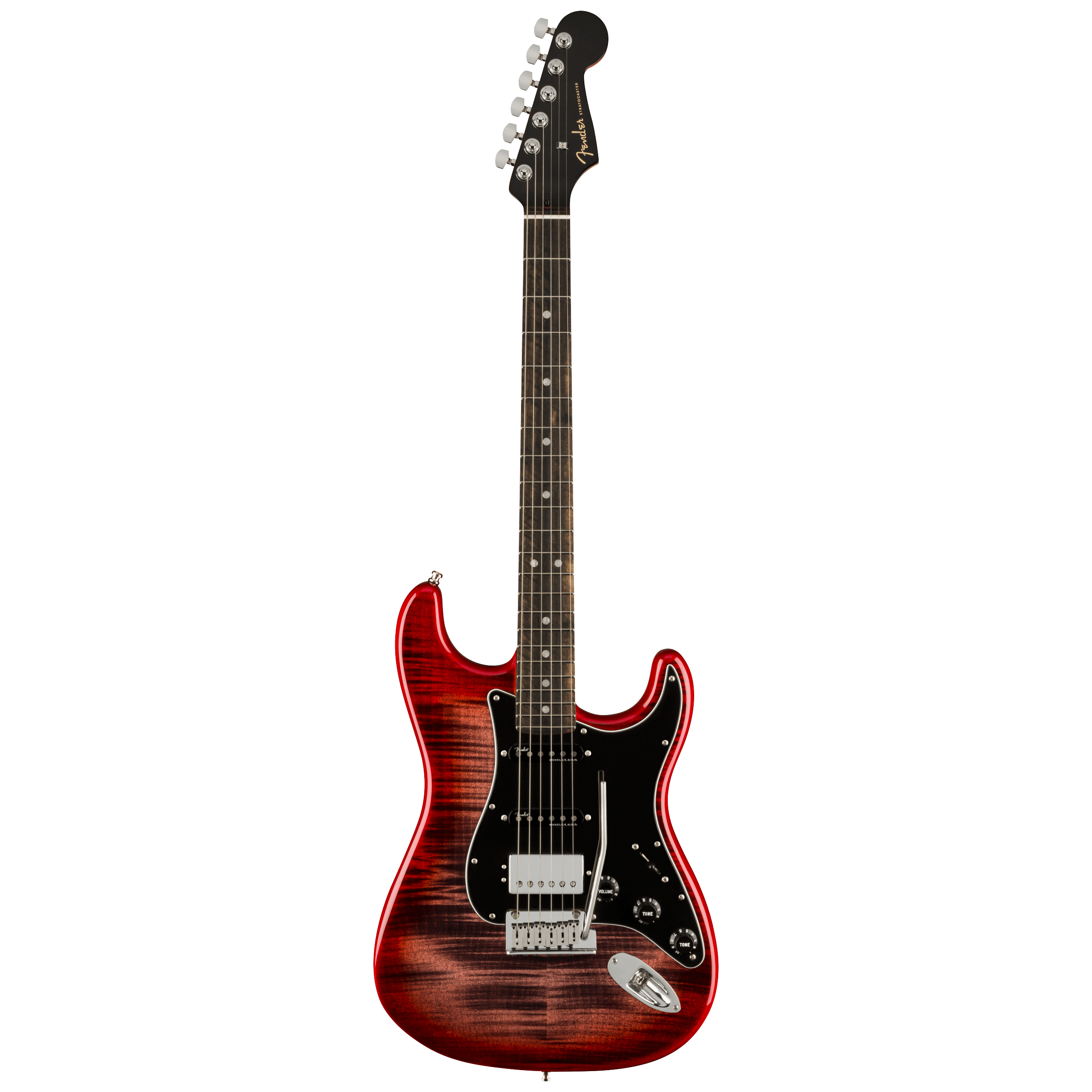 Fender LTD American Ultra Stratocaster HSS Streaked Ebony Umbra