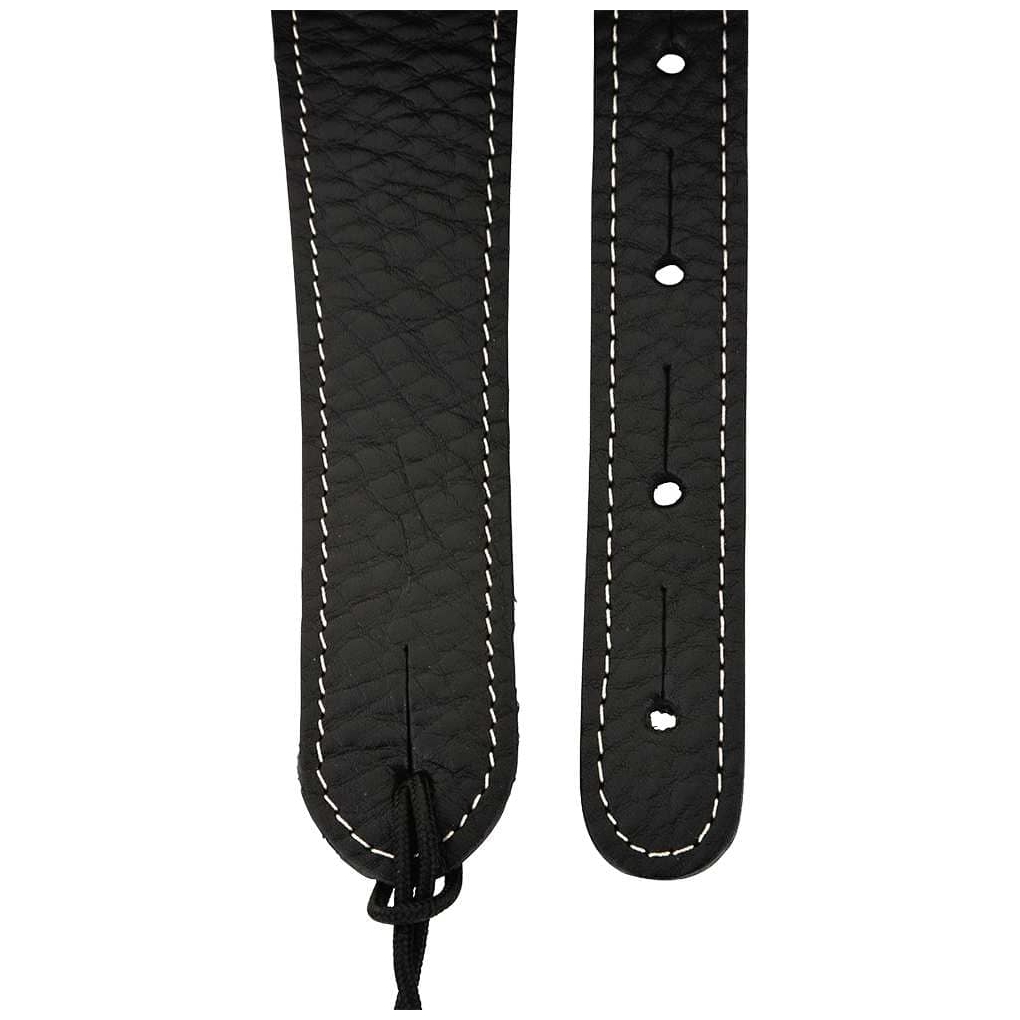 Fender - Fender Gitarrengurt Monogrammed Leather Schwarz - 2
