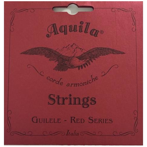 Aquila Corde Armoniche Guitarlele Strings - 153C - Red Series E-Tuning