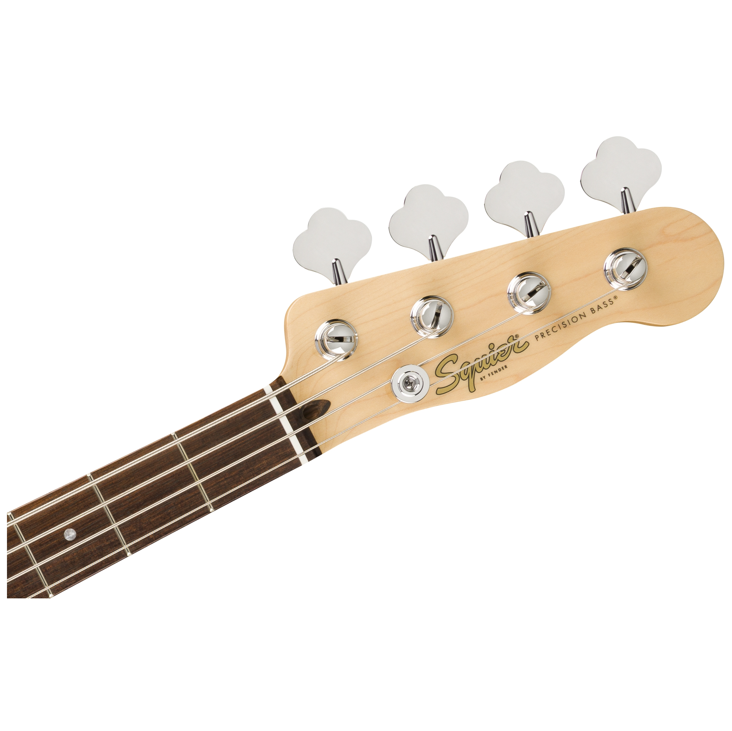 Squier by Fender Paranormal Precision Bass Thinline SJ LRL Parchment PG Olive 4