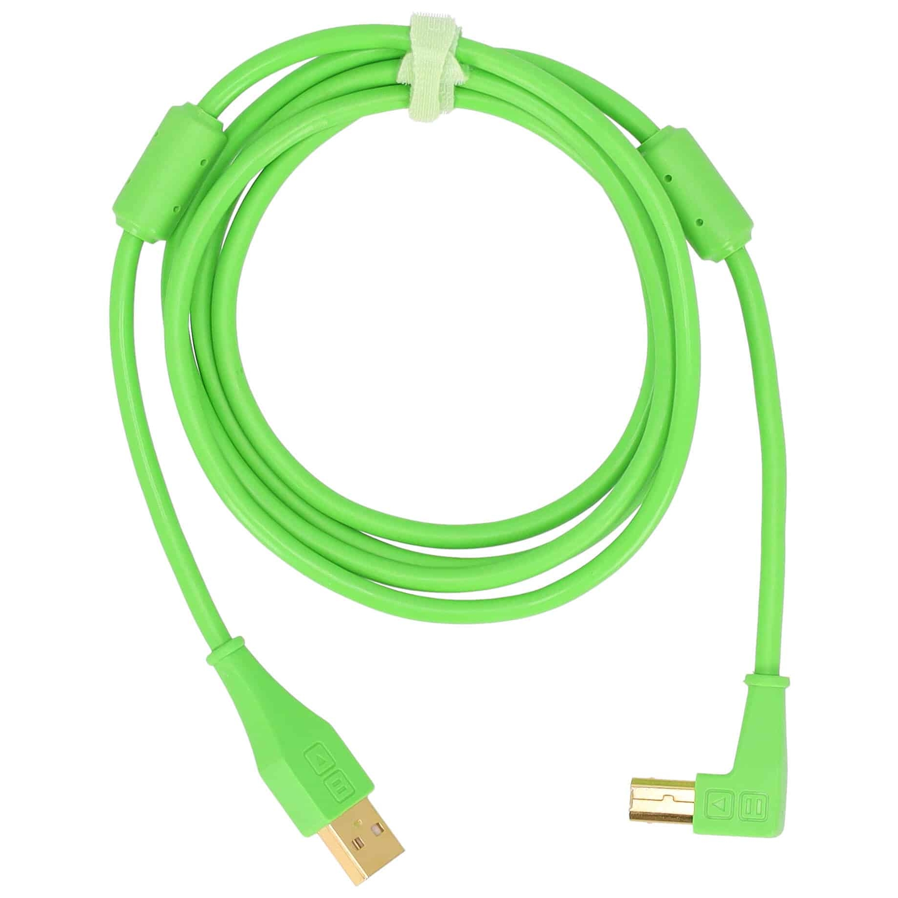 DJ TechTools Chroma Cable Angled Green