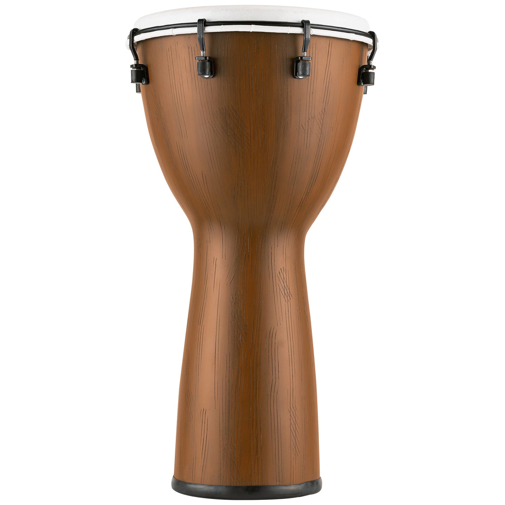 Meinl Percussion - Meinl Percussion ADJ12-BW - Alpine Series Djembe, 12 , Synthetic Head, Barnwood - 1