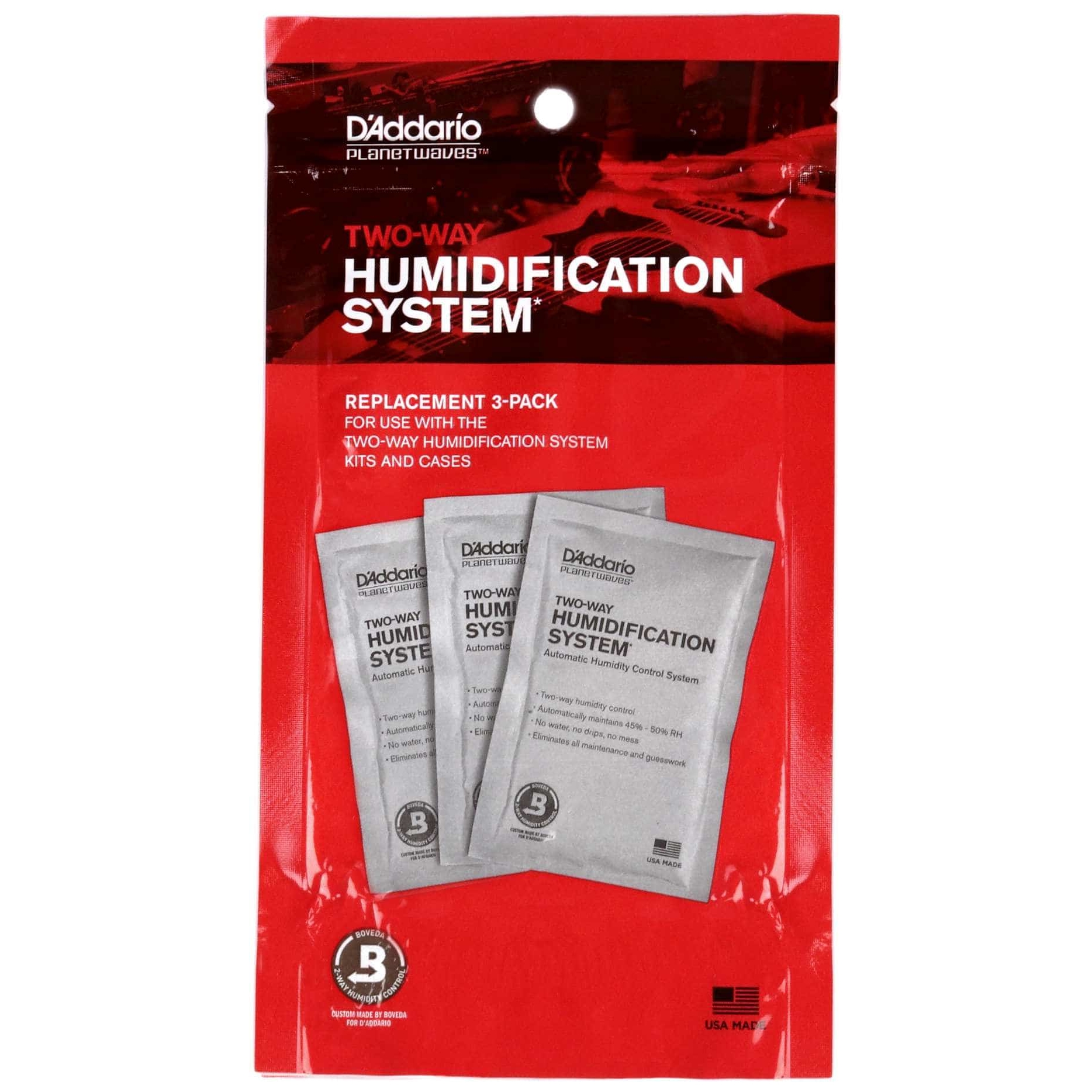 D’Addario - D’Addario PW-HPRP-03 - Humidipack - 3er Nachfüllpack - 1