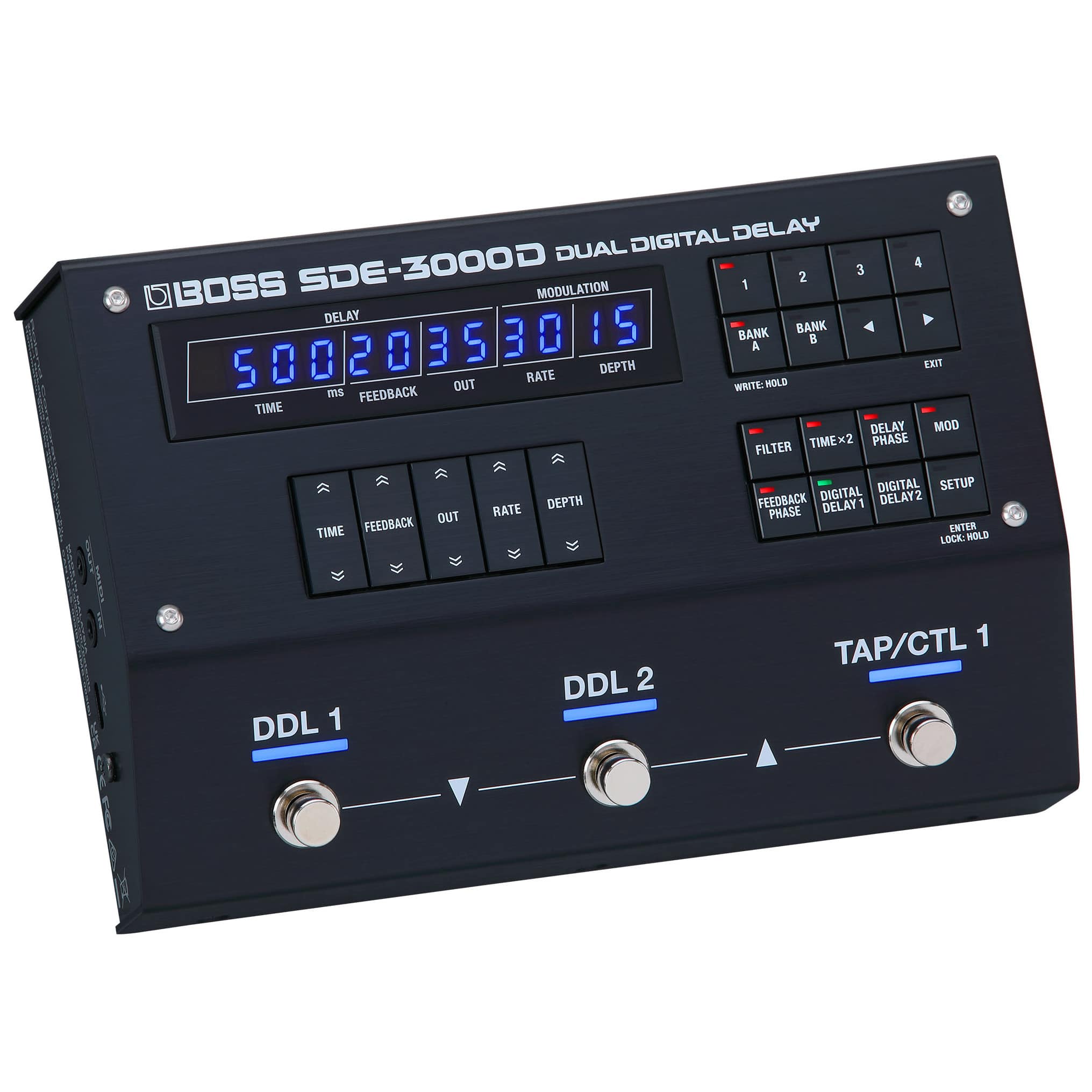 Boss SDE-3000D Dual Digital Delay 1