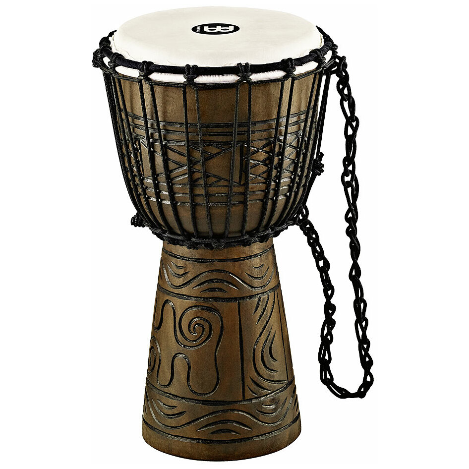 Meinl Percussion HDJ17-S - Headliner Rope Tuned Artifact Series  Djembe Small - 8" Brown