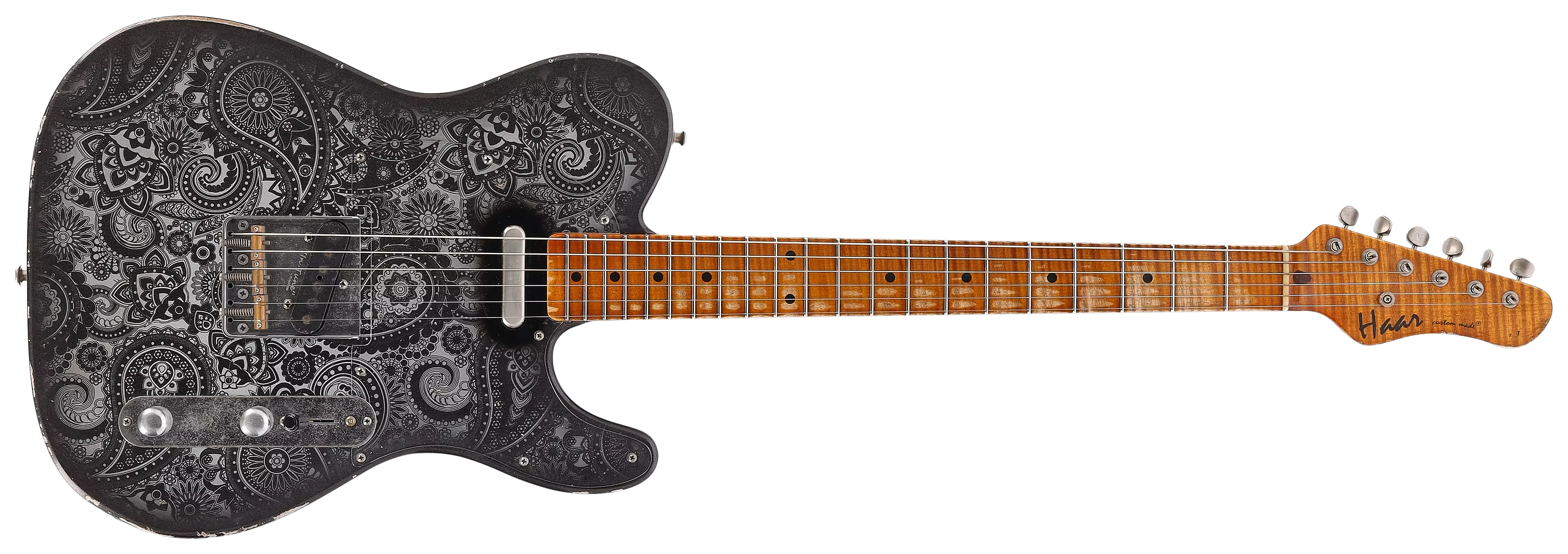 Haar Traditional T Superlight Black Paisley #43601 1