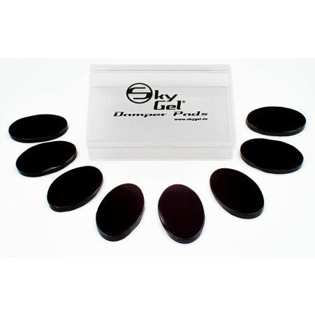  8 Onyx Black Damper Pads