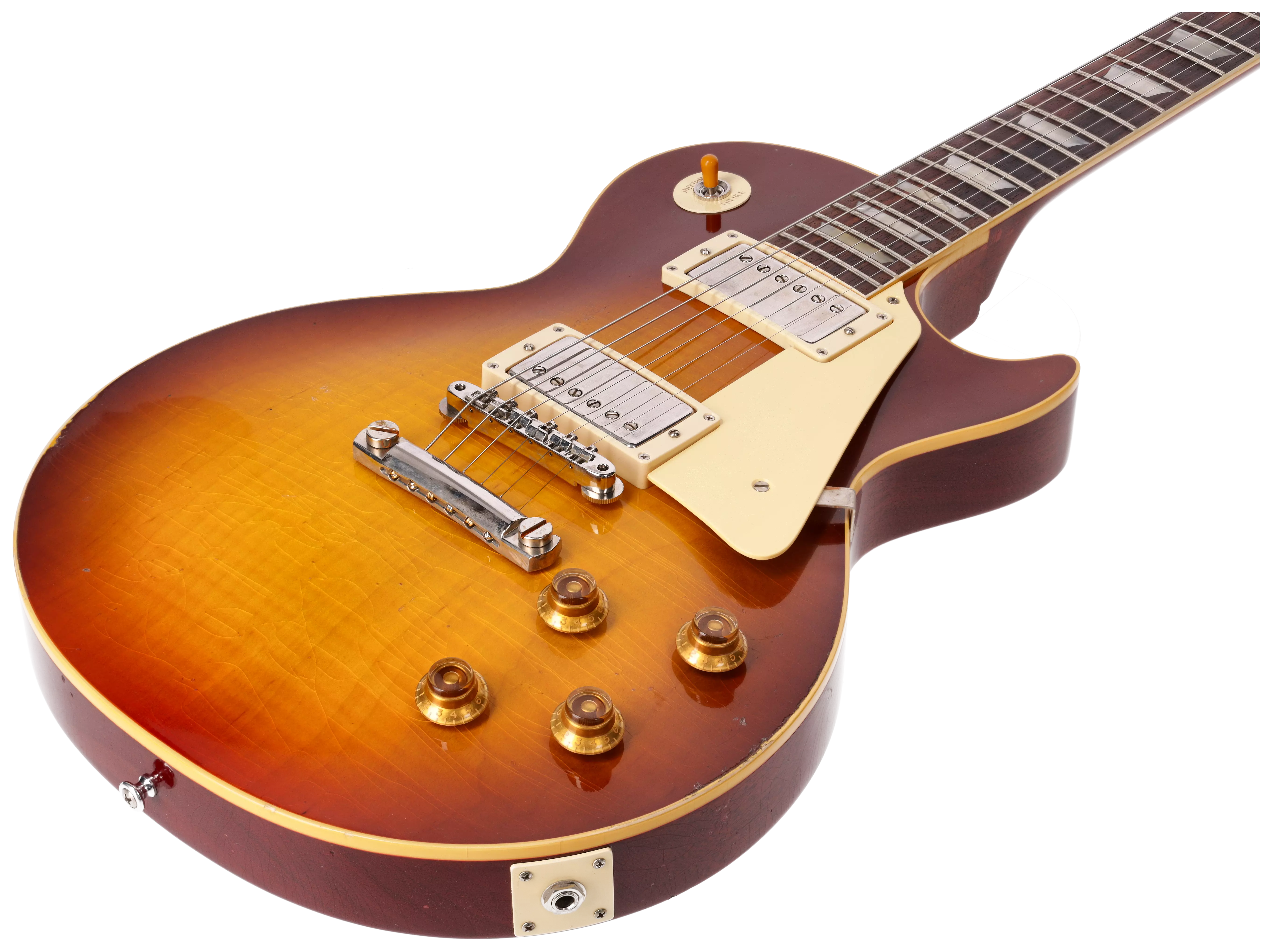 Gibson 1959 Les Paul Standard Reissue Light Aged Royal Teaburst Murphy Lab #2 4