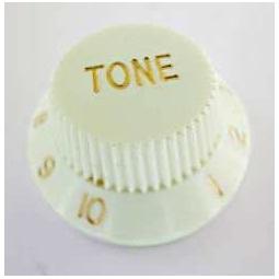 Goeldo - Goeldo KBSTA Knopf für Strat Tone Aged White