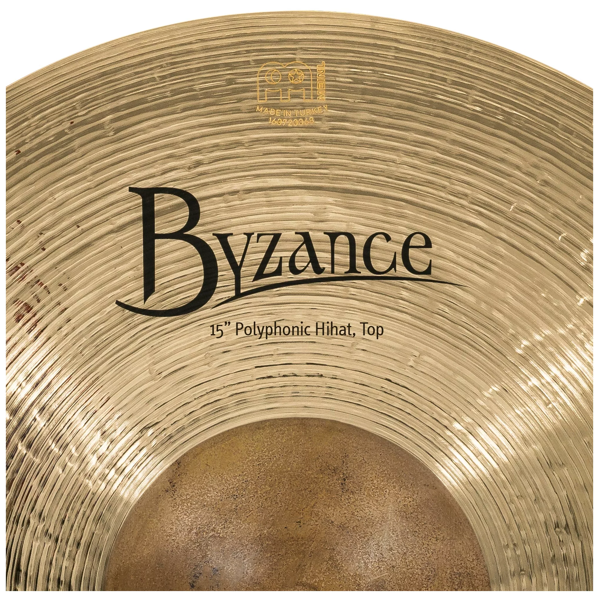 Meinl Cymbals B15POH-B 15" Byzance Brilliant Polyphonic Hihat Limited Edition 5