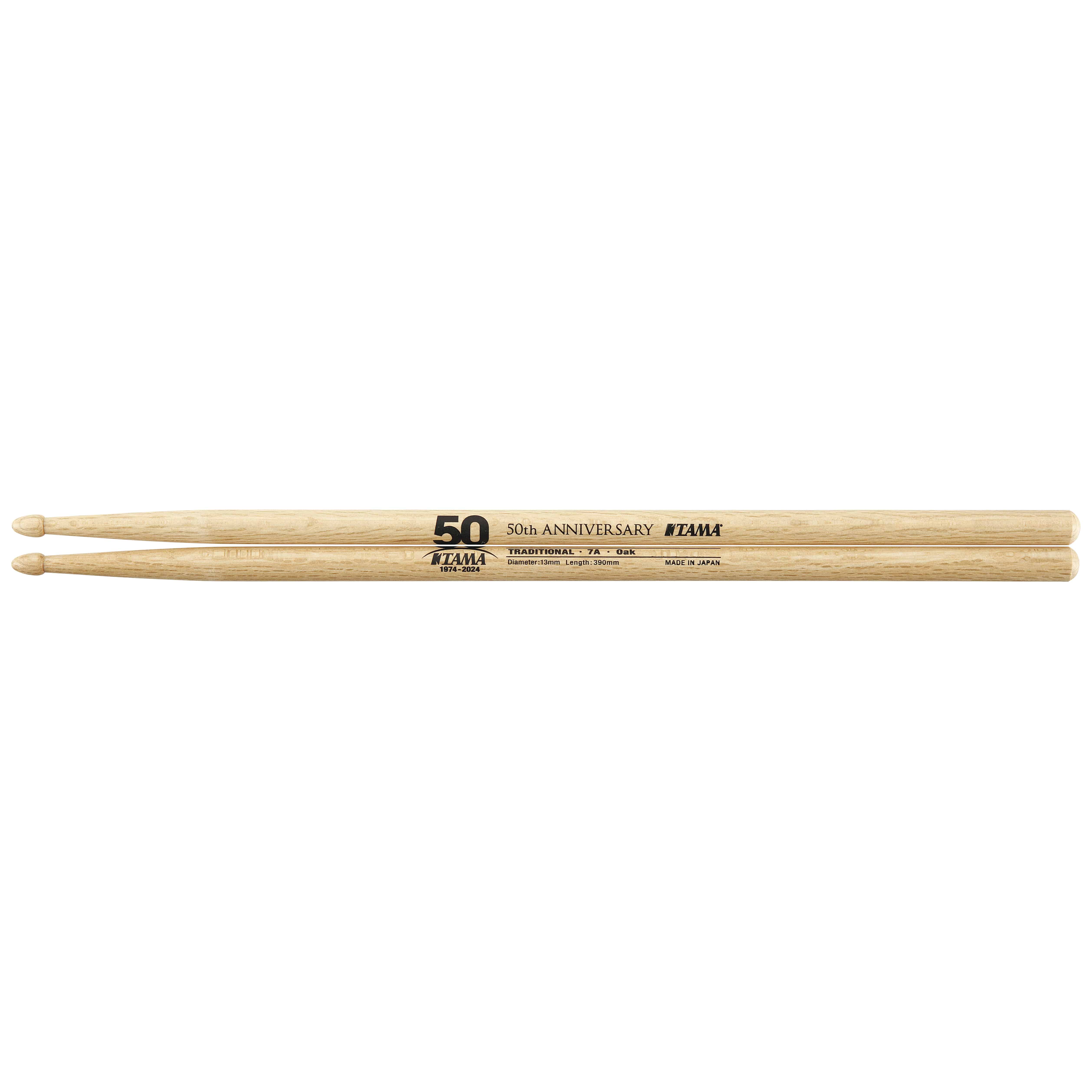 Tama 7A-50TH - 50th LIMITED Oak Dum Stick 7A