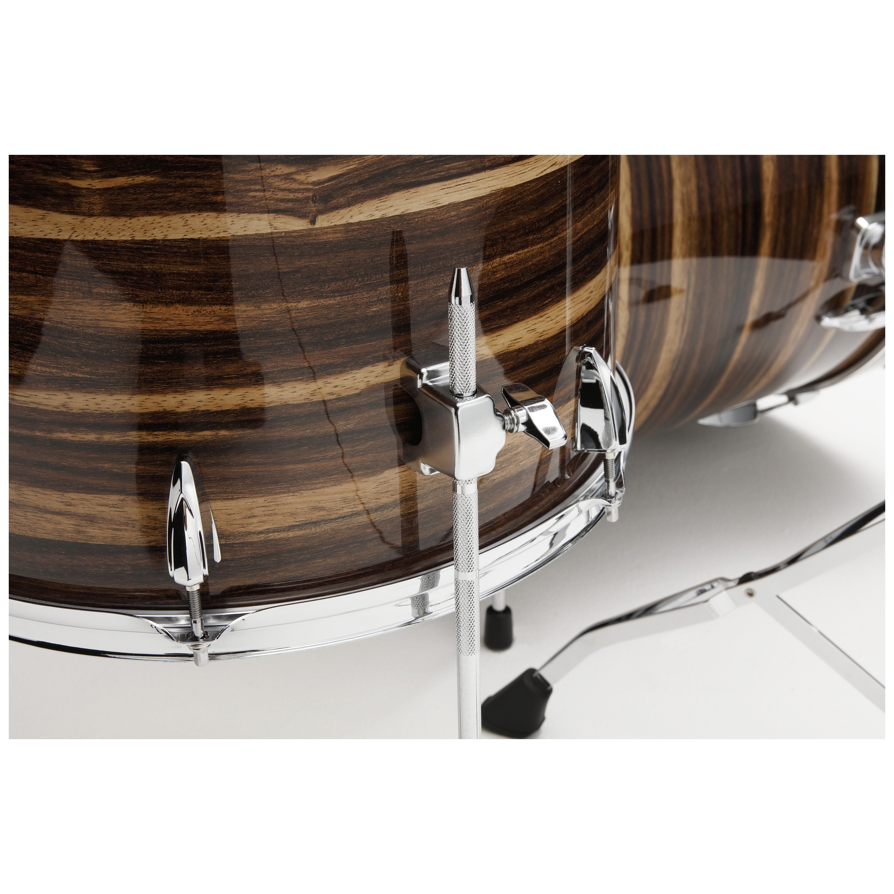 Tama IP52H6W-CTW Imperialstar Drumset 5 teilig - Coffee Teak Wrap/Chrom HW + MEINL Cymbals HCS Bronze 4