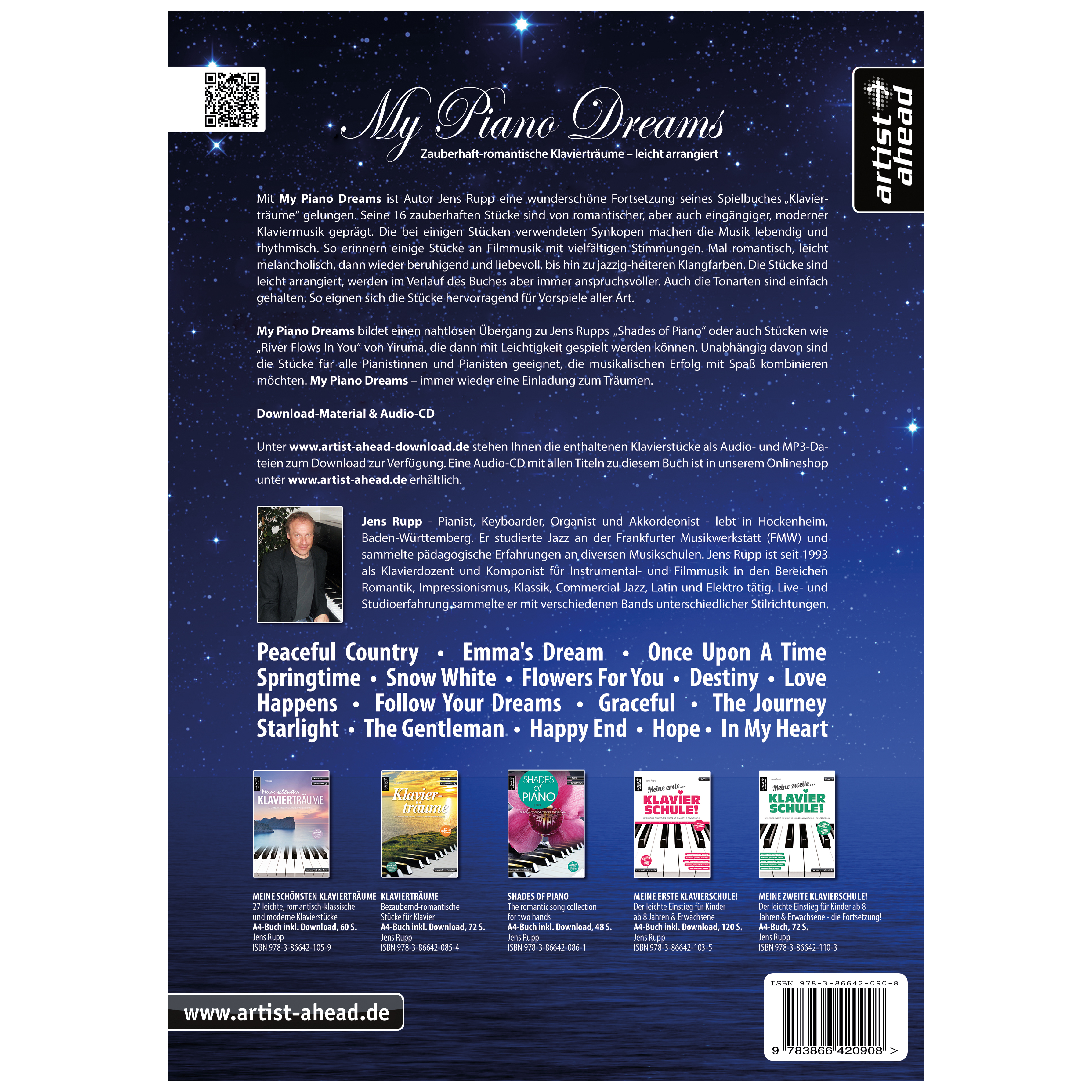 Artist Ahead My Piano Dreams - Jens Rupp 1