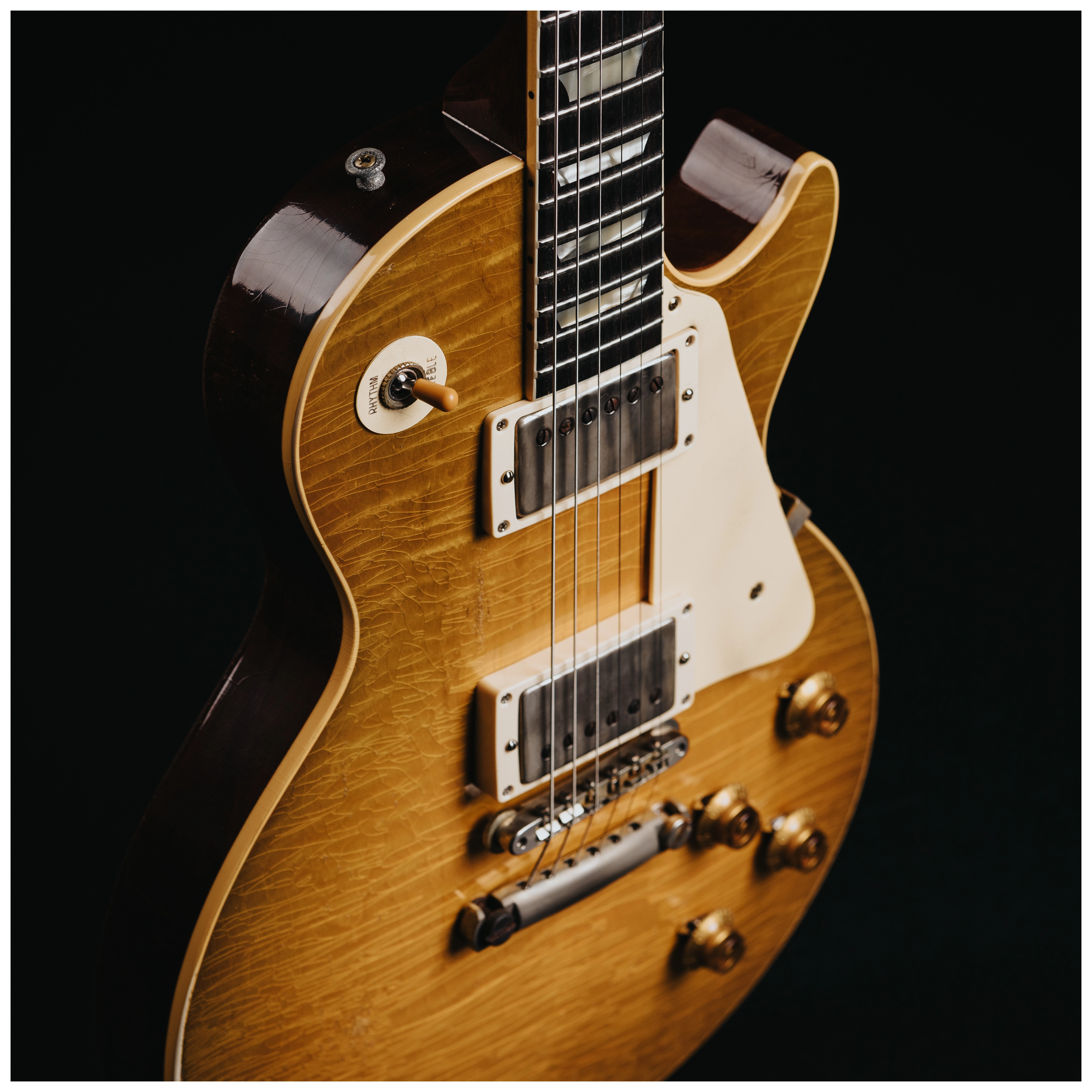 Gibson 1959 Les Paul Standard Reissue Heavy Aged Green Lemon Fade Murphy Lab #2 35
