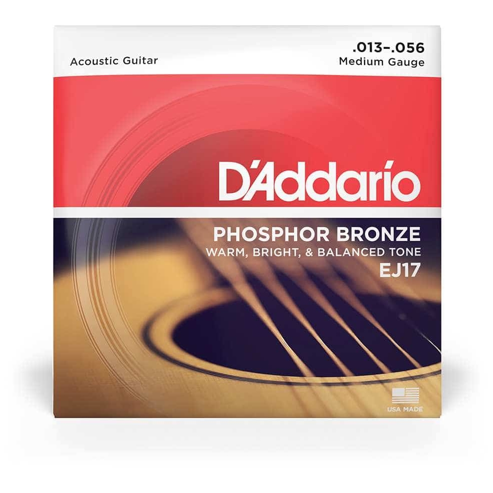 D’Addario EJ17 - Acoustic Phosphor Bronze | 013-056