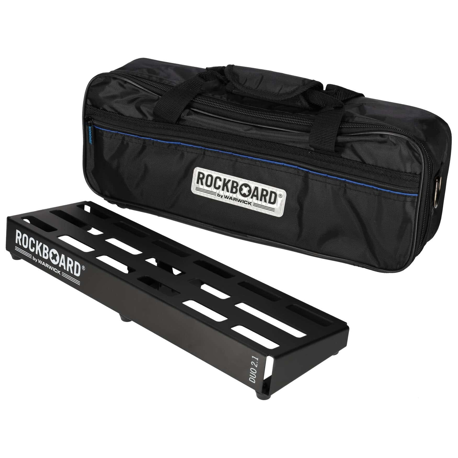 RockBoard DUO 2.1 Pedalboard with Gig Bag - Pedalboard