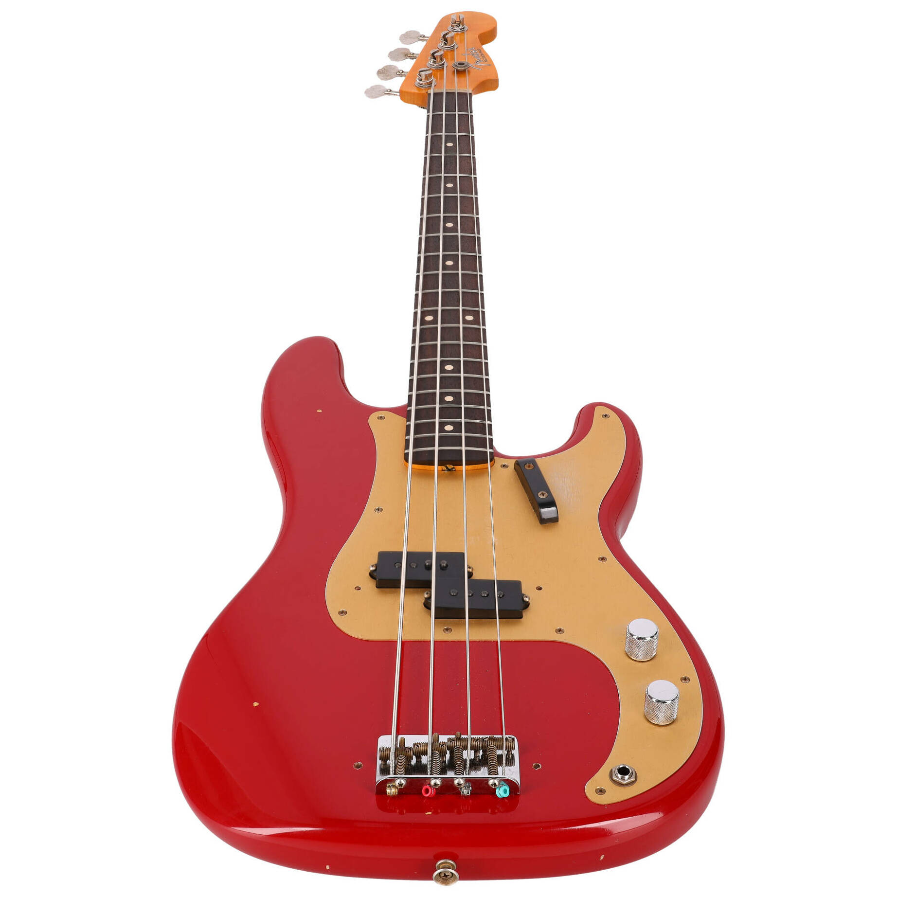 Fender Custom Shop Limited Edition '59 Precision Bass Journeyman Relic RW Aged Dakota Red 3