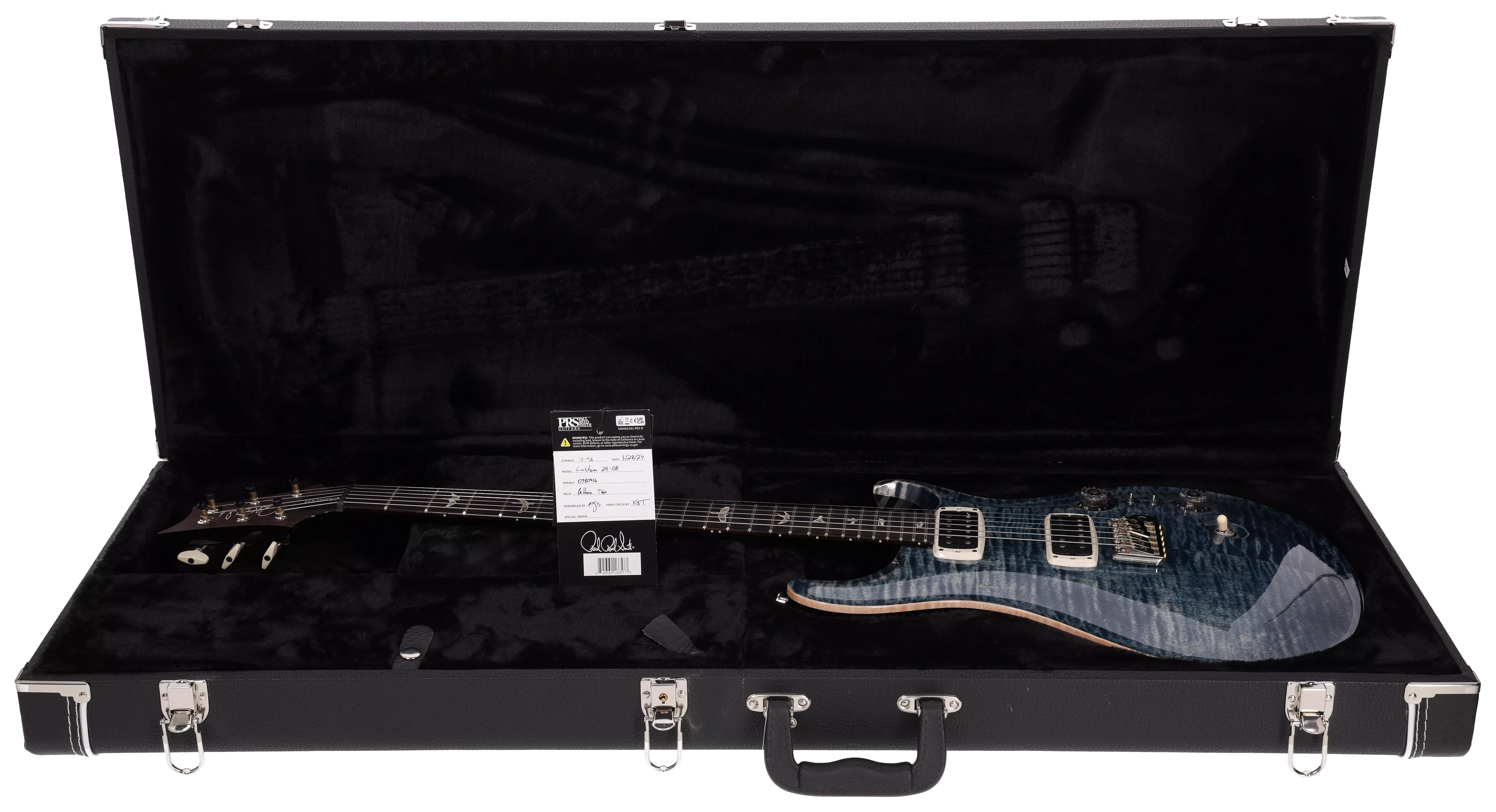 PRS Custom 24-08 Faded Whale Blue #2 17