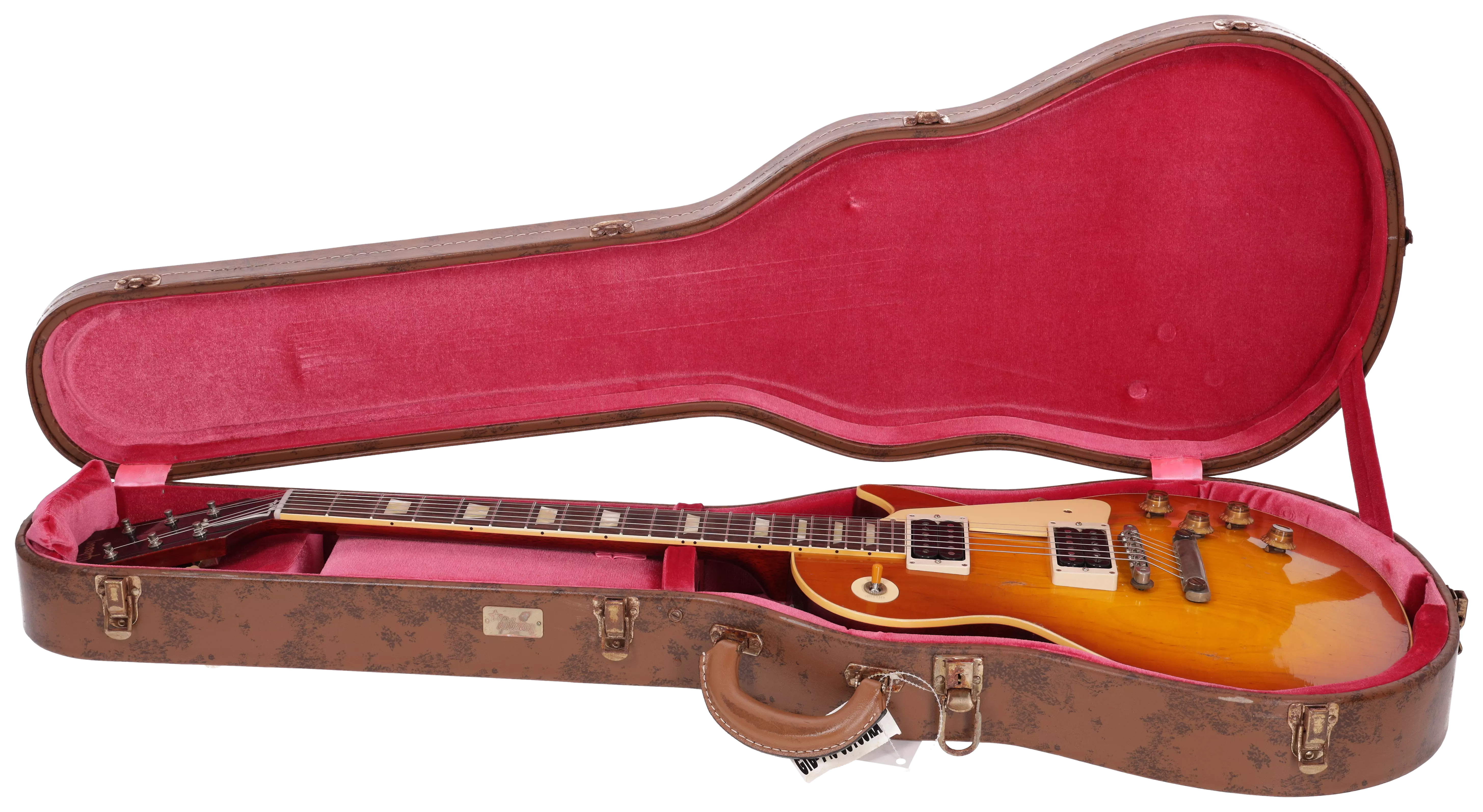 Gibson 1958 Les Paul Standard Reissue Figured Top BOTB Page 153 Murphy Lab #1 16