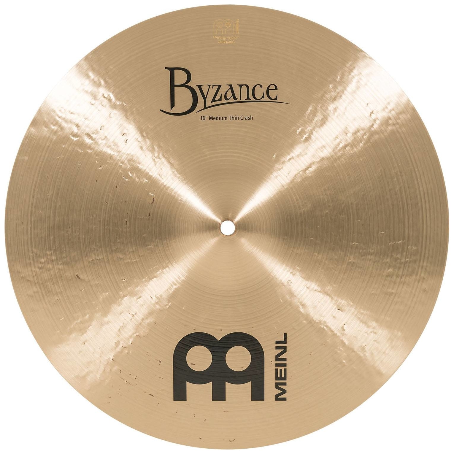 Meinl Cymbals B16MTC - 16" Byzance Traditional  Medium Thin Crash 