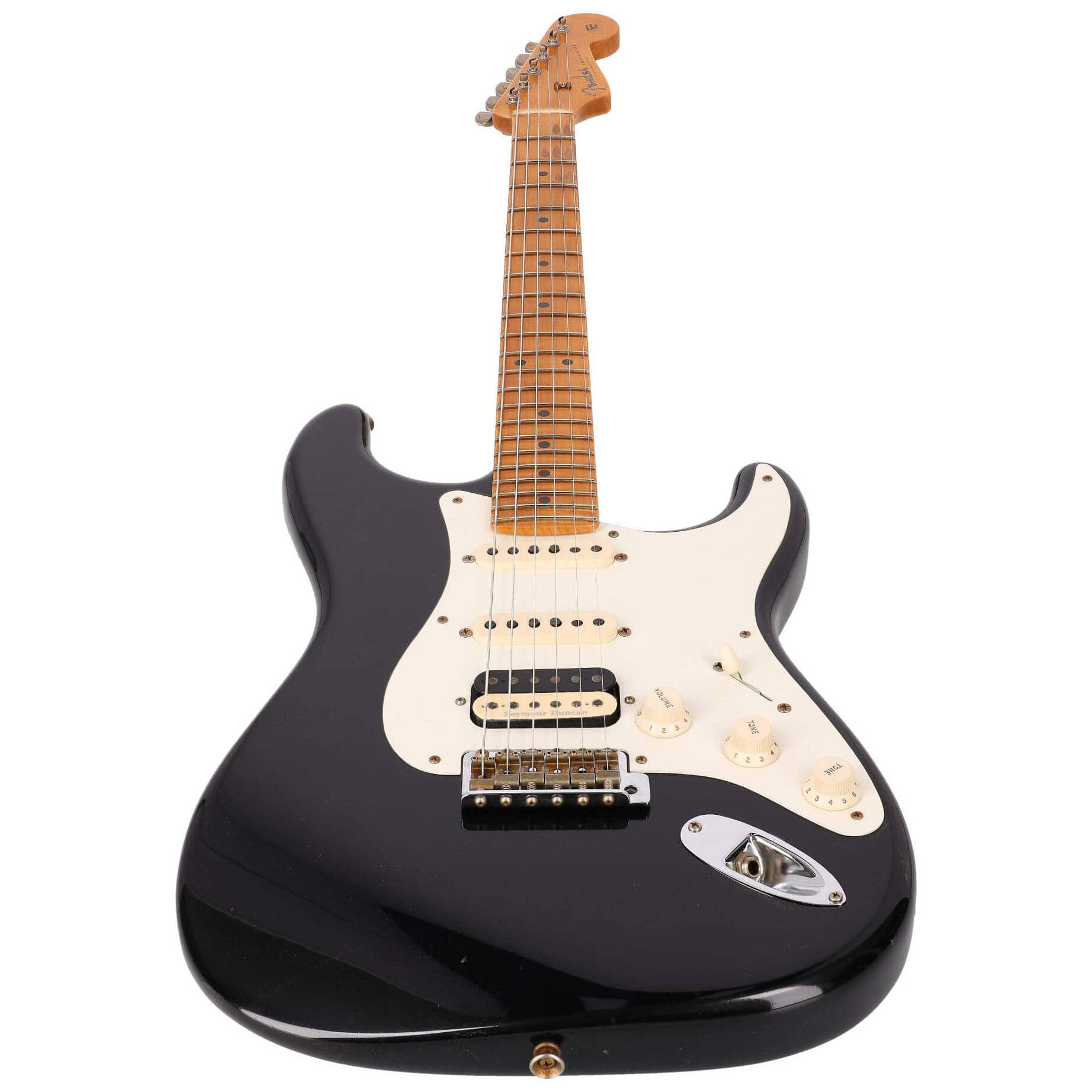 Fender Custom Shop 1959 Stratocaster Dealer Select JRN HSS MN BLK #2 3