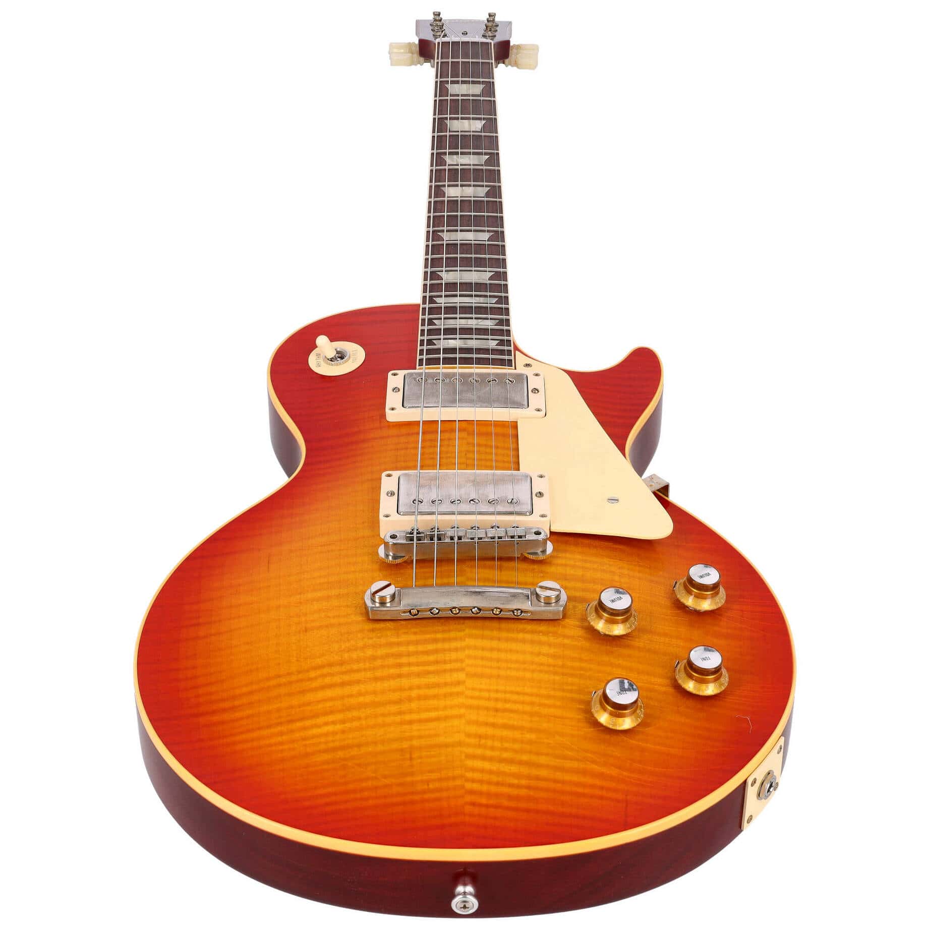 Gibson 1960 Les Paul Standard Reissue Ultra Light Aged Orange Lemon Fade Murphy Lab *2 3