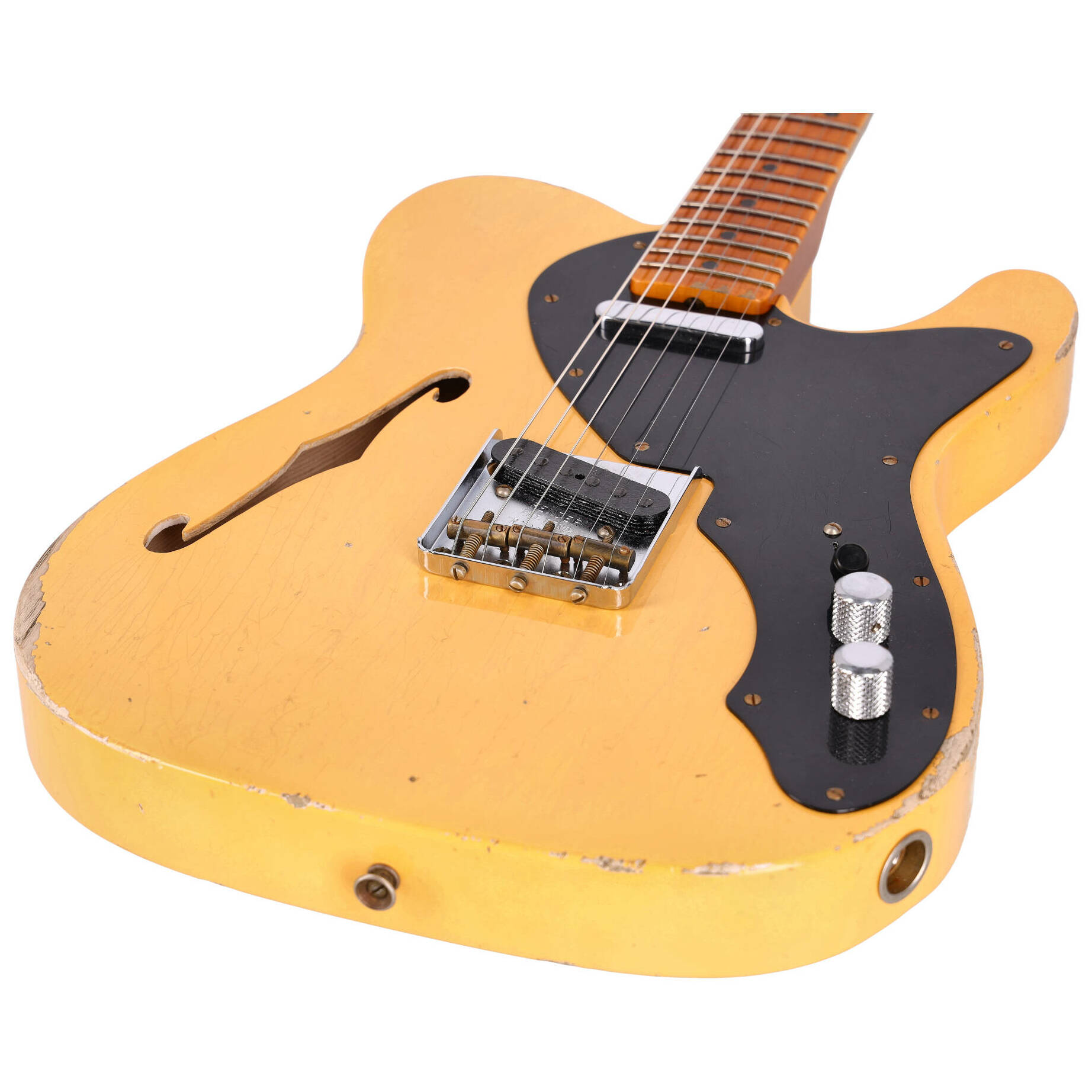 Fender Custom Shop Blackguard Telecaster Thinline Relic ANBL 2