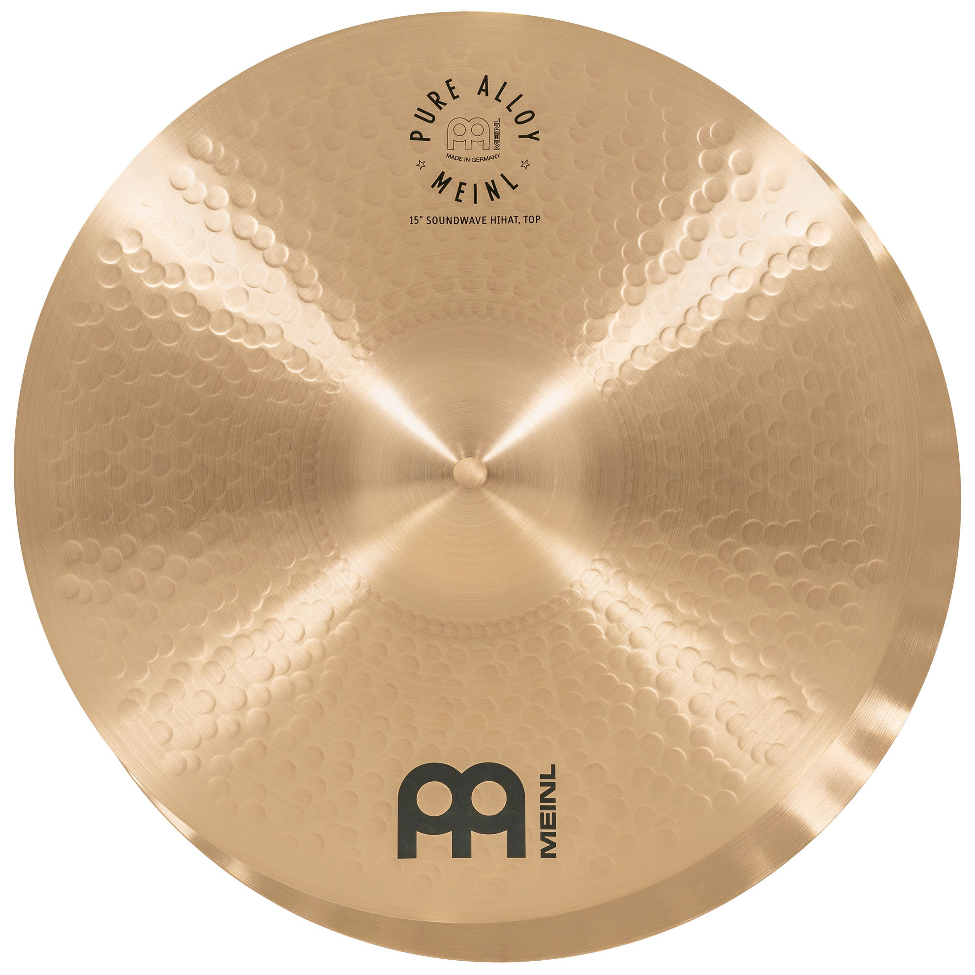 Meinl Cymbals PA15SWH - 15" Pure Alloy Soundwave Hihat
