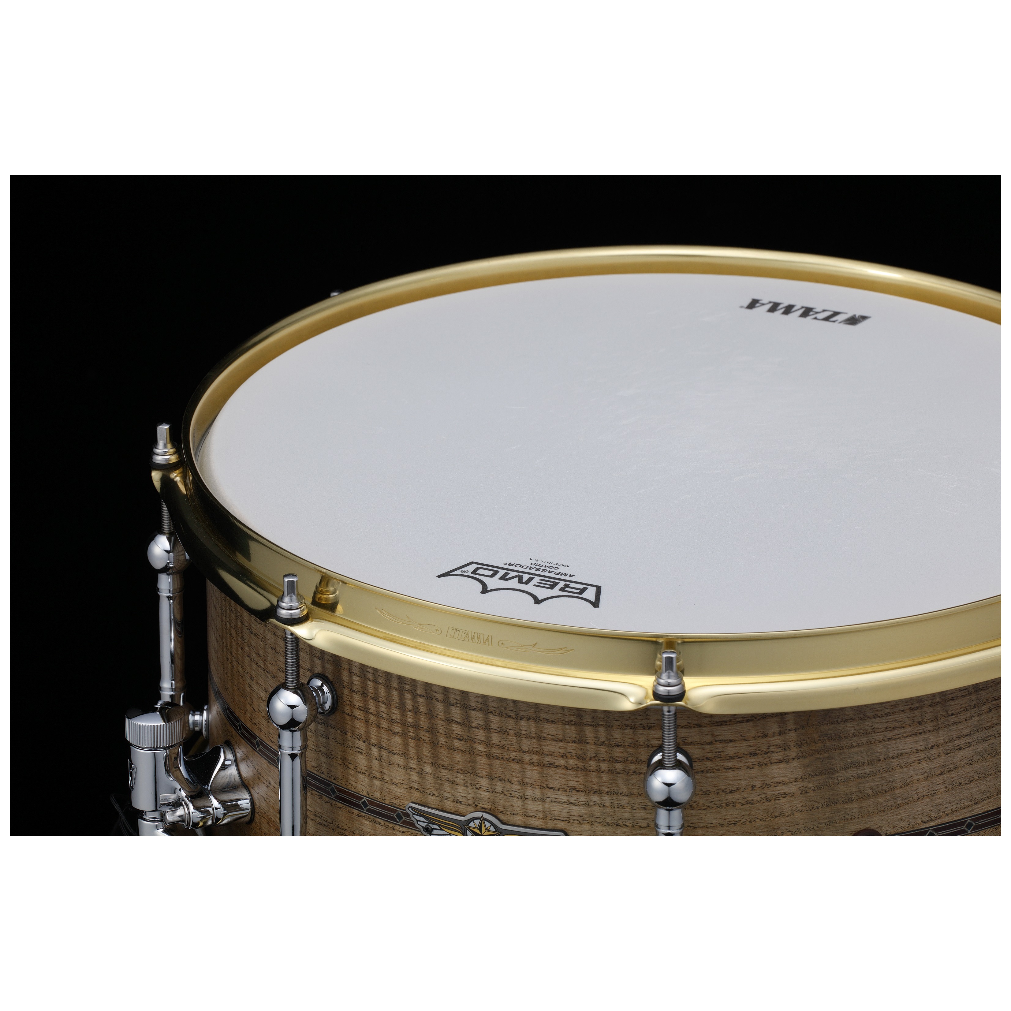 Tama TLGCA1465S-OCA - STAR Reserve 14x6,5" Snare Drum Oiled Curly Ash 3