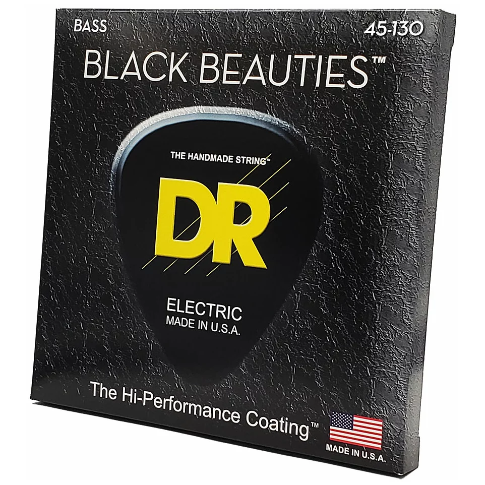 DR Strings Black Beauties BKB5-130 .045-.130