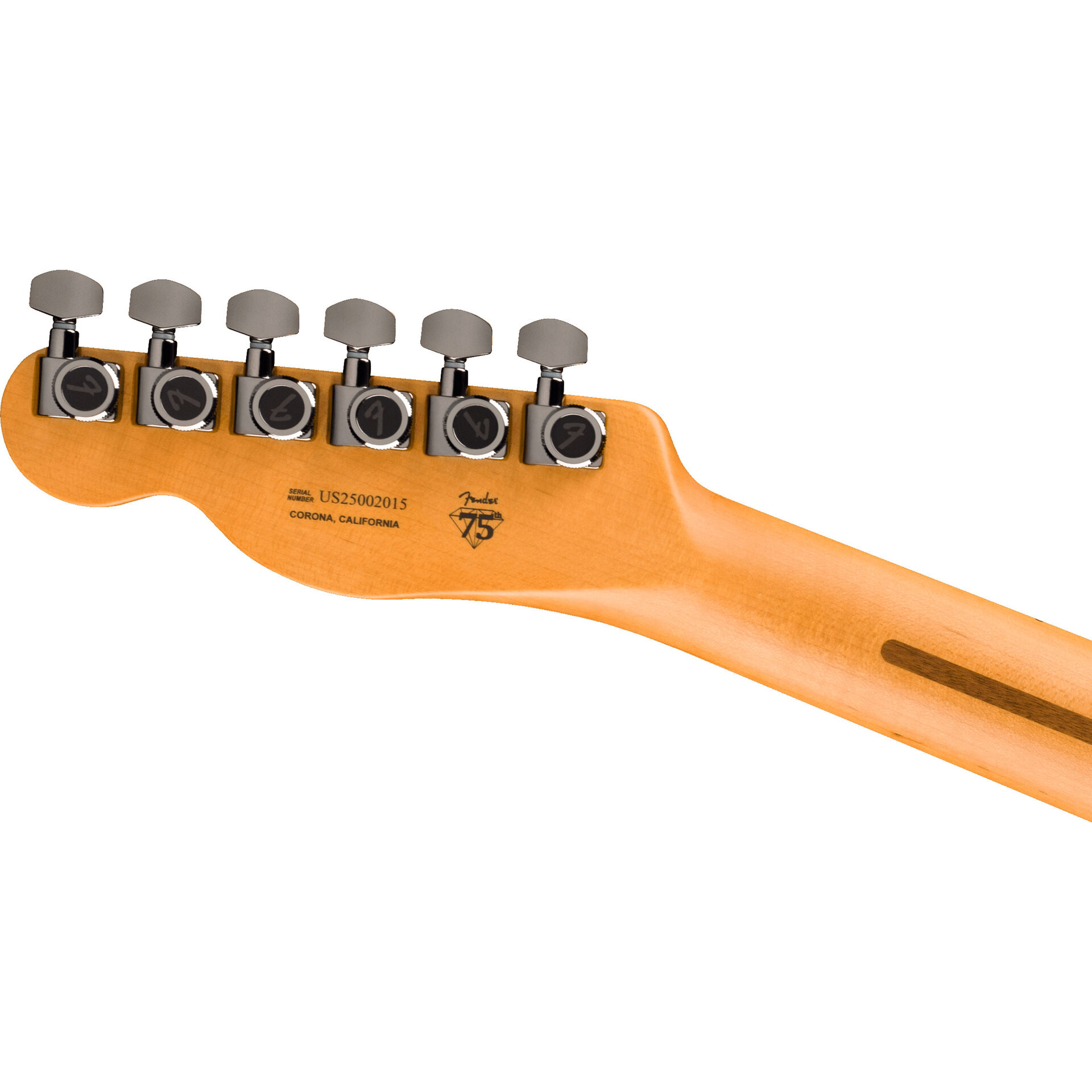 Fender 75th Anniversary Ultra II Telecaster Liquid Gold 5