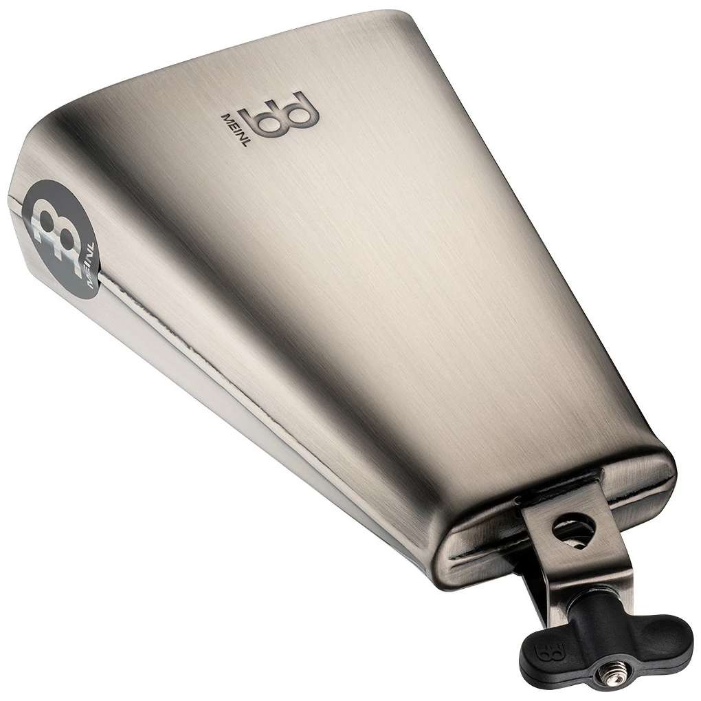 Meinl Percussion STB80B - Chrome & Steel Series Big Mouth Timbales Cowbell - 8" 1