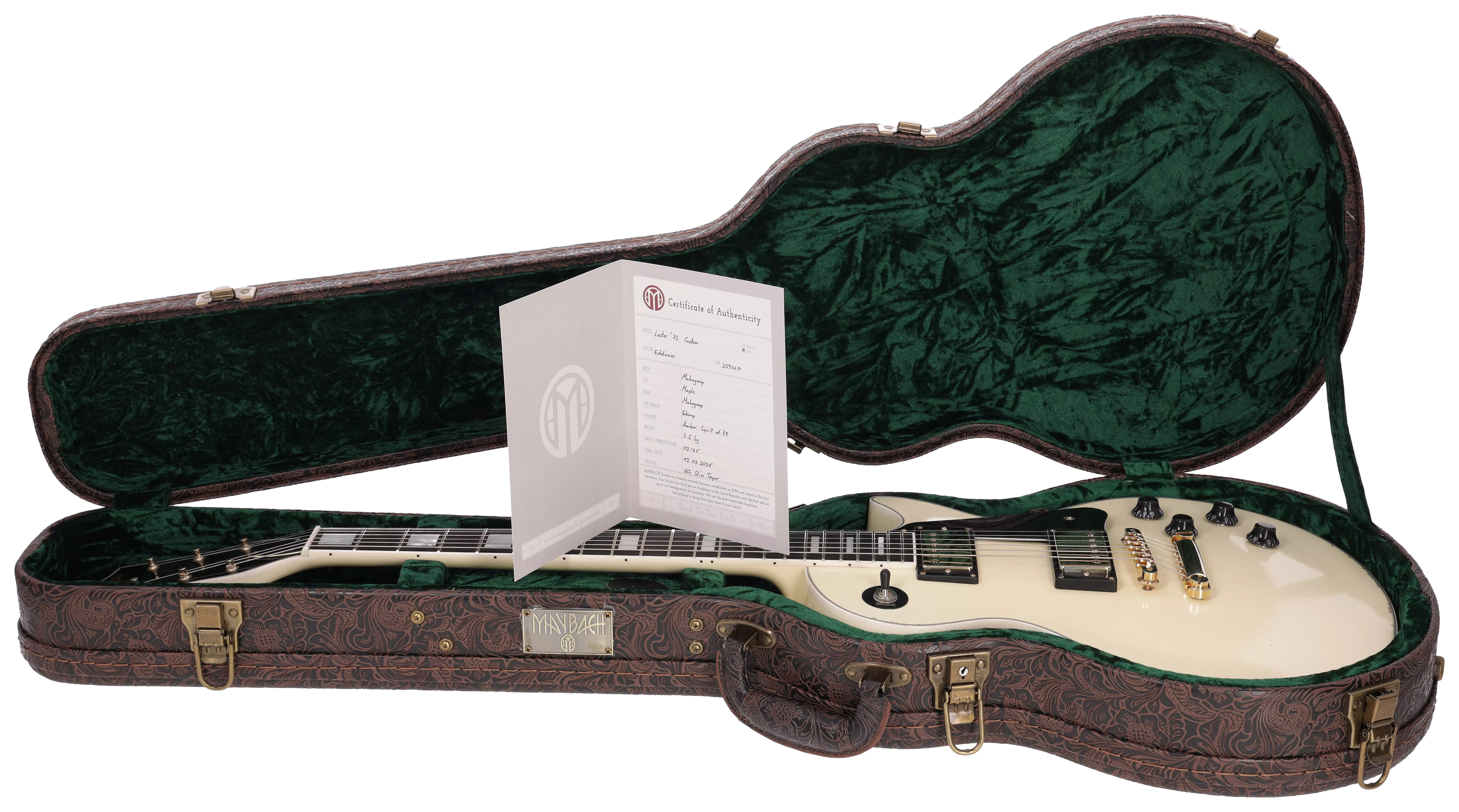 Maybach Lester Edelweiss 72 Custom 60s Slim Taper Aged #3 19