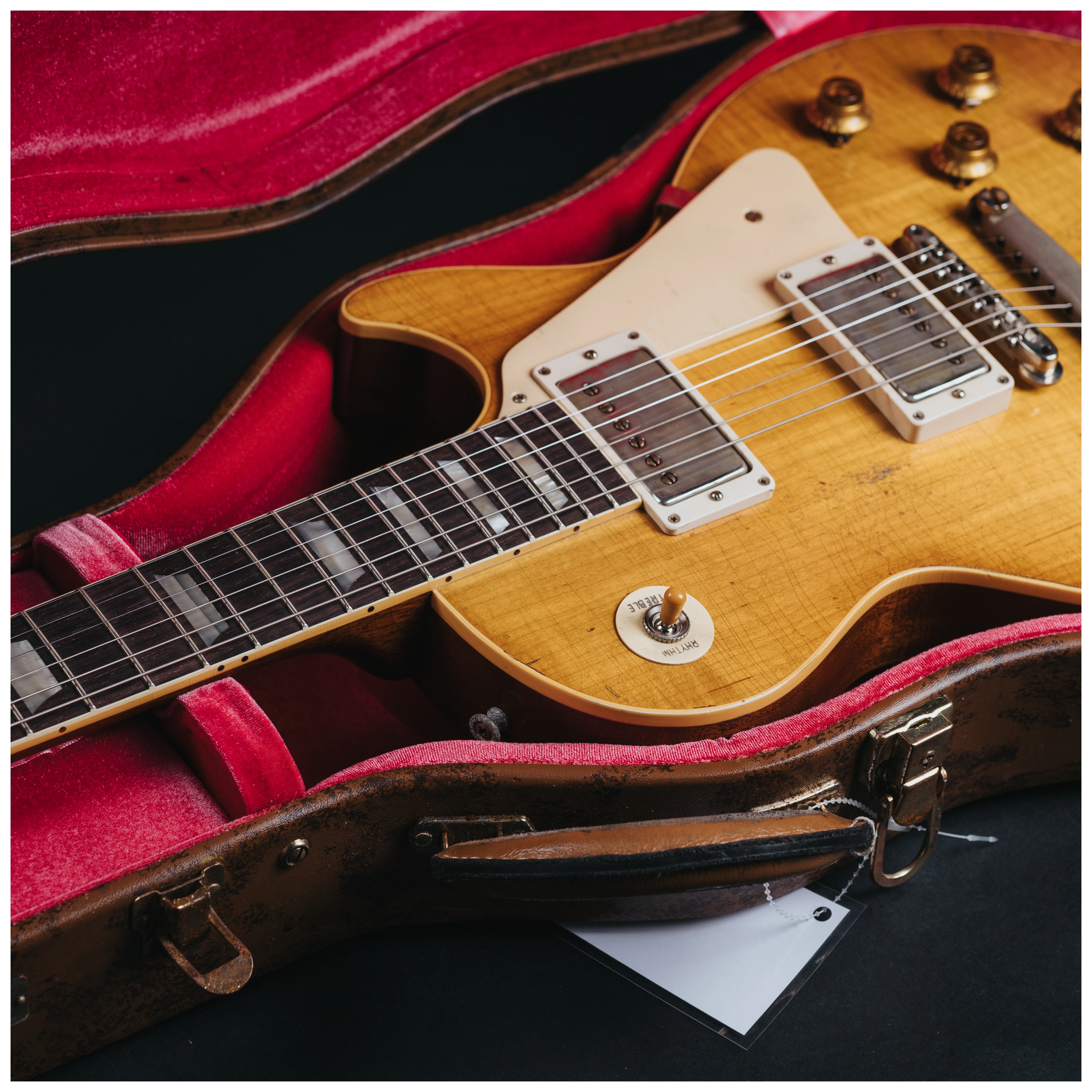 Gibson 1958 Les Paul Standard Reissue Murphy Lab Heavy Aged Lemon Burst #841827 38