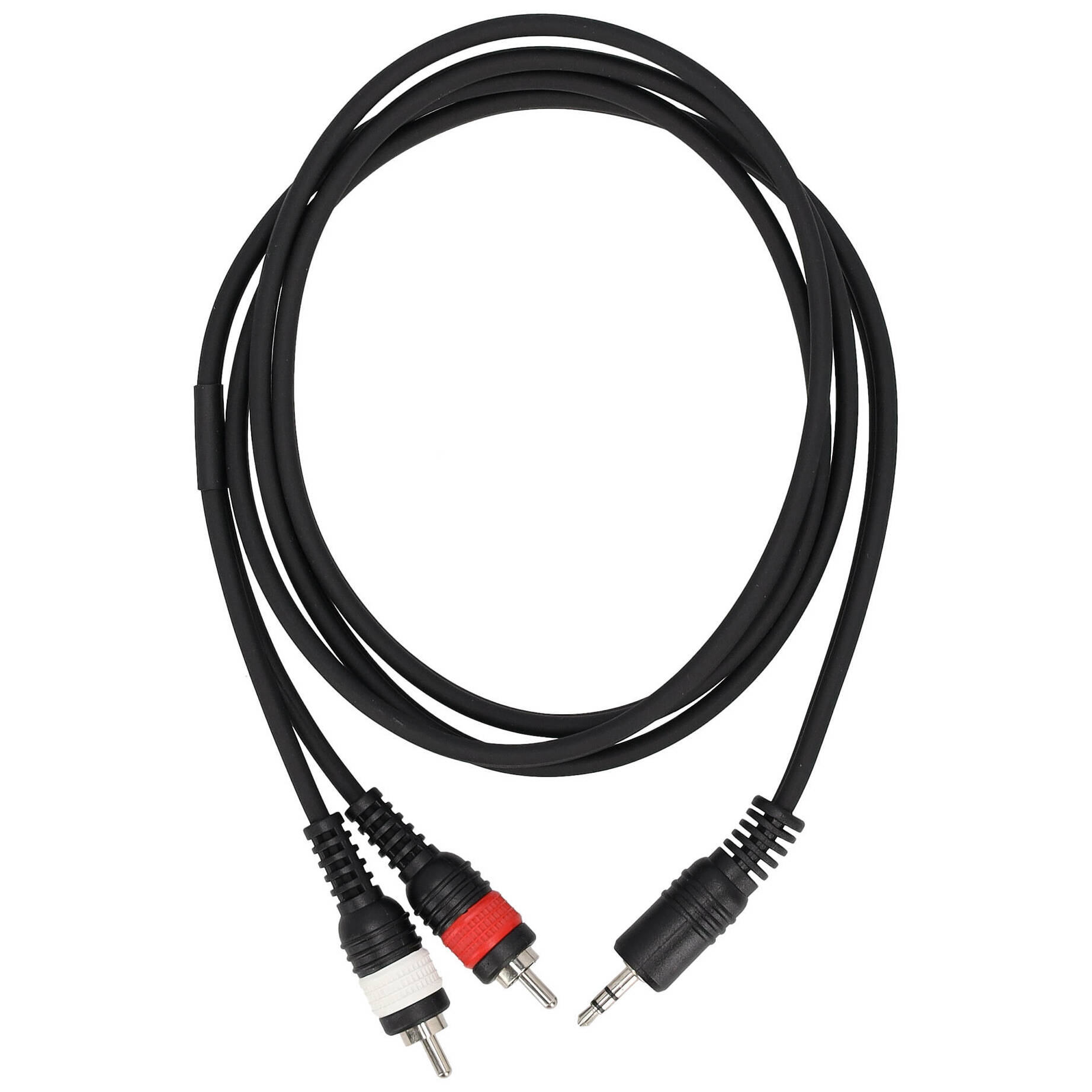 Sommer Cable BV-CIJ3-0150 SC-Onyx Basic Mini Klinke Stereo Male - 2 x Cinch Male 1,5 Meter