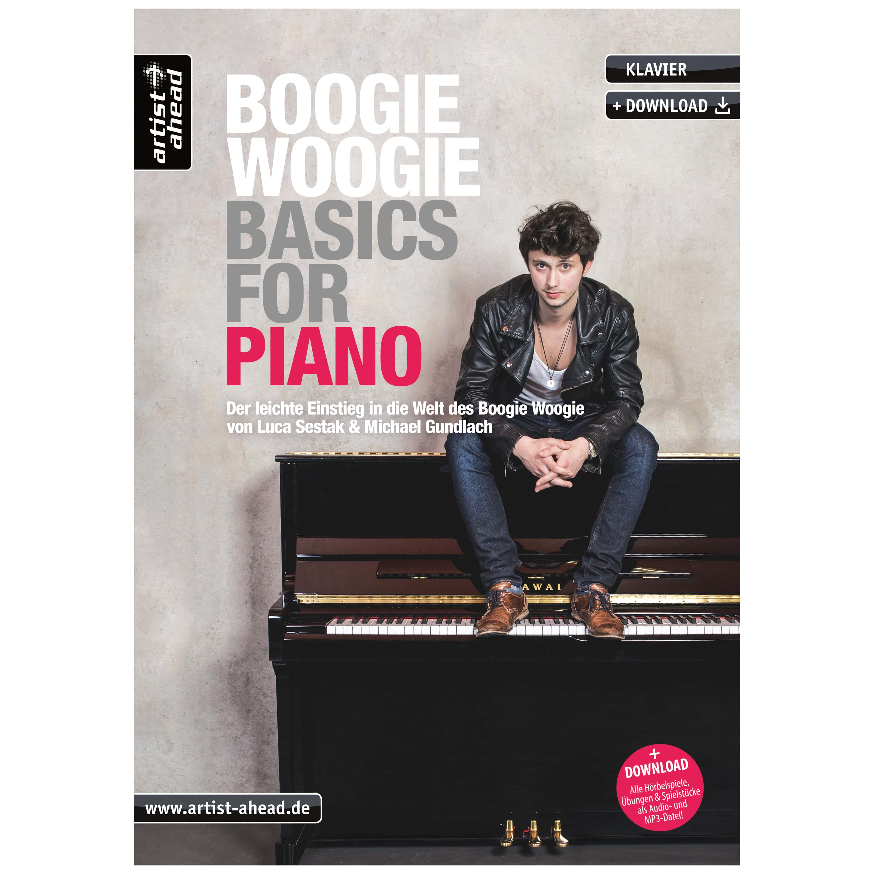 Artist Ahead Boogie Woogie Basics for Piano - Luca Sestak & Michael Gundlach