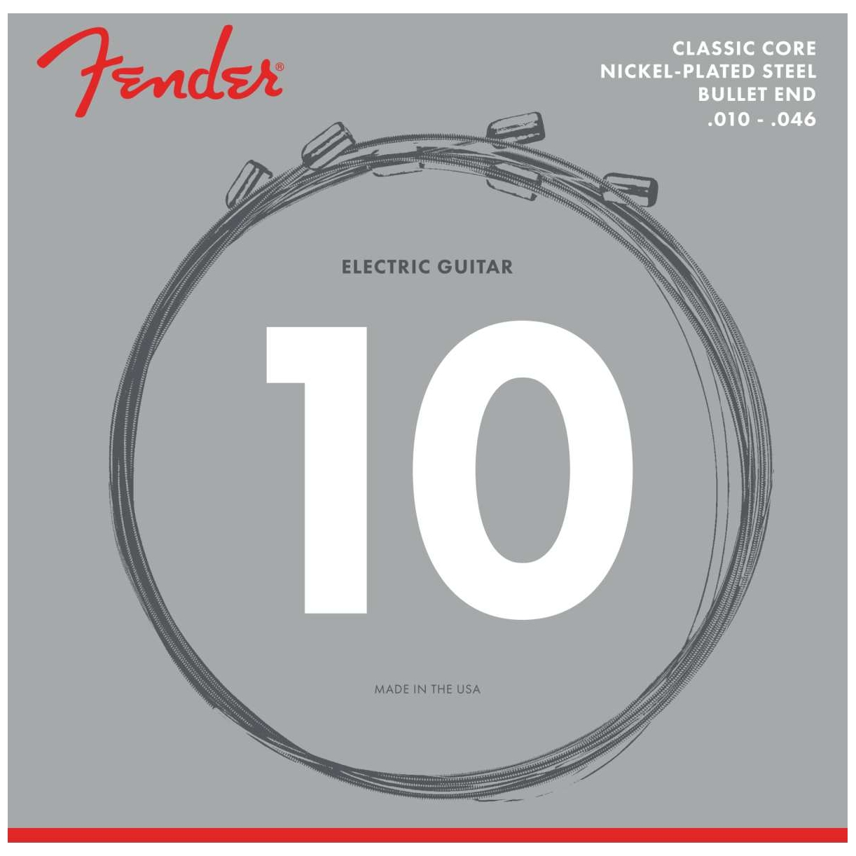 Fender - Fender 3255R Classic Core Nickel Plated Bullets 010-046