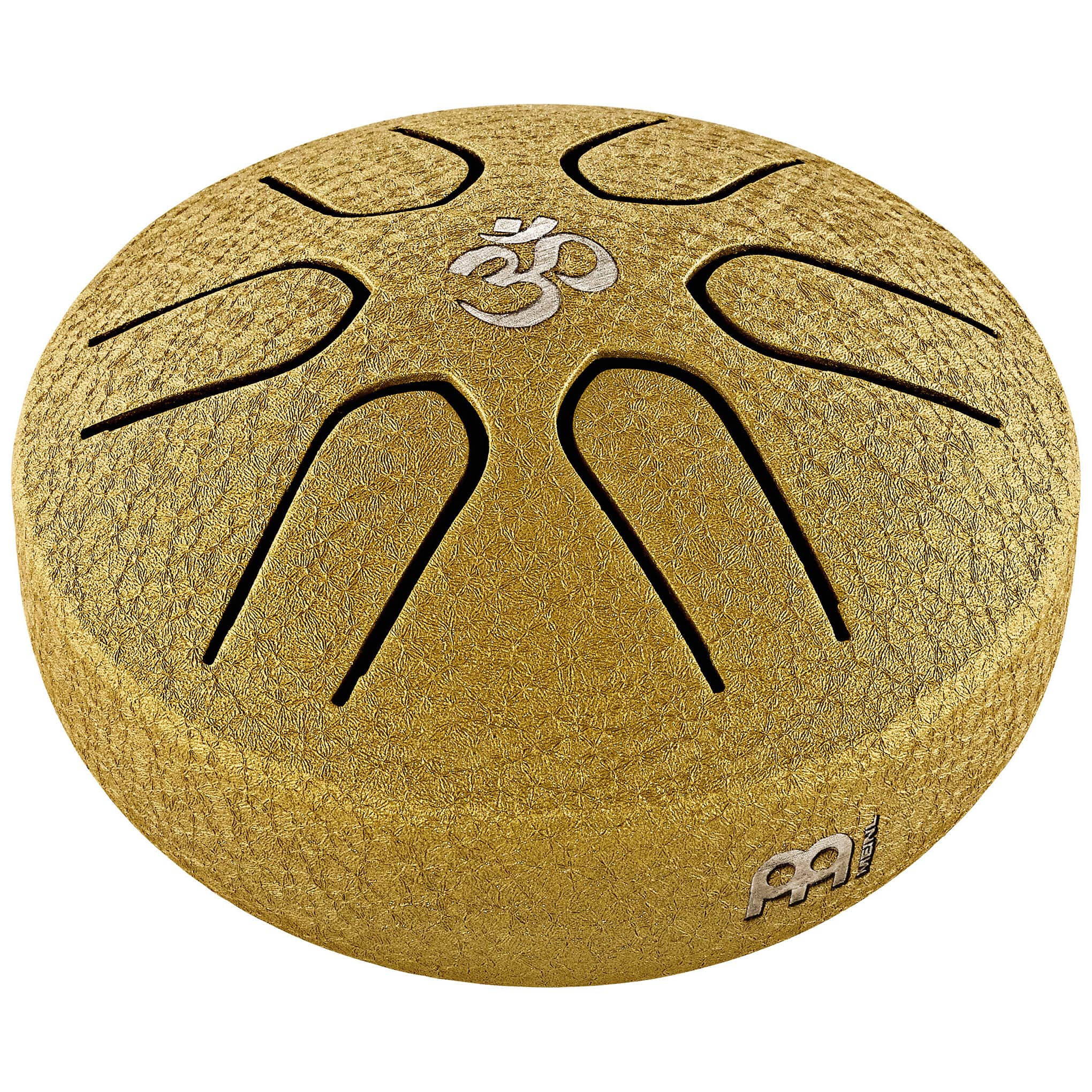 Meinl Sonic Energy PSTD3GOM - Pocket Steel Tongue Drum A Dur - 6 Töne - Gold, OM / 3"/7,6 cm