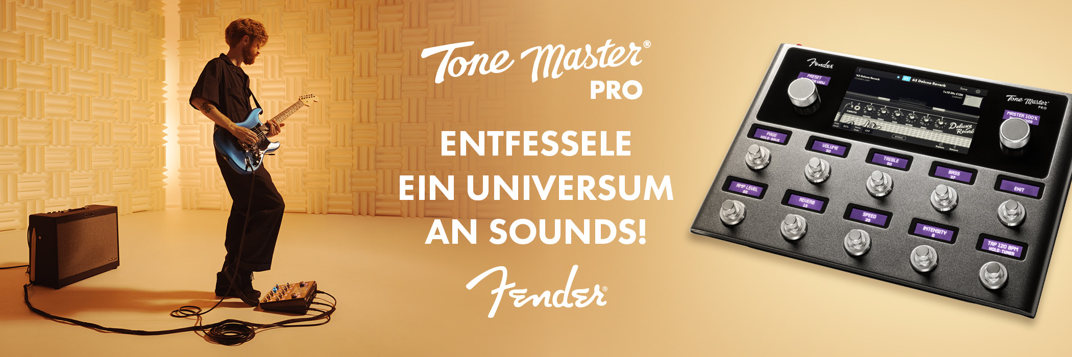 Banner für Fender Tone Master Pro