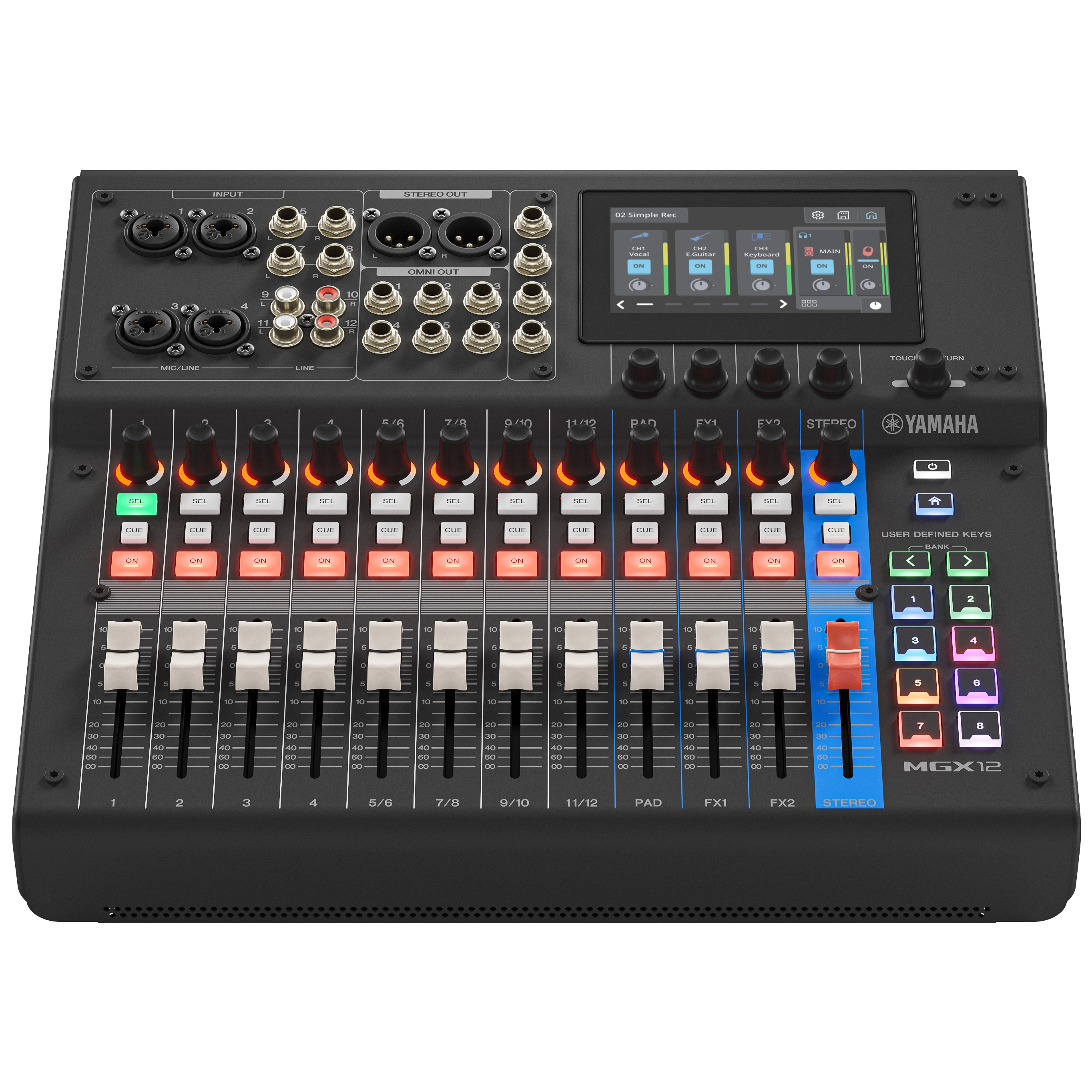 Yamaha MGX12 Digitalmischpult 1