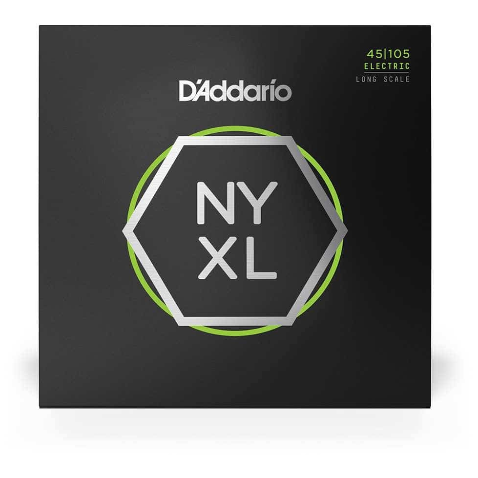 D’Addario NYXL45105 - NYXL Bass Nickel Wound, Long Scale 45-105