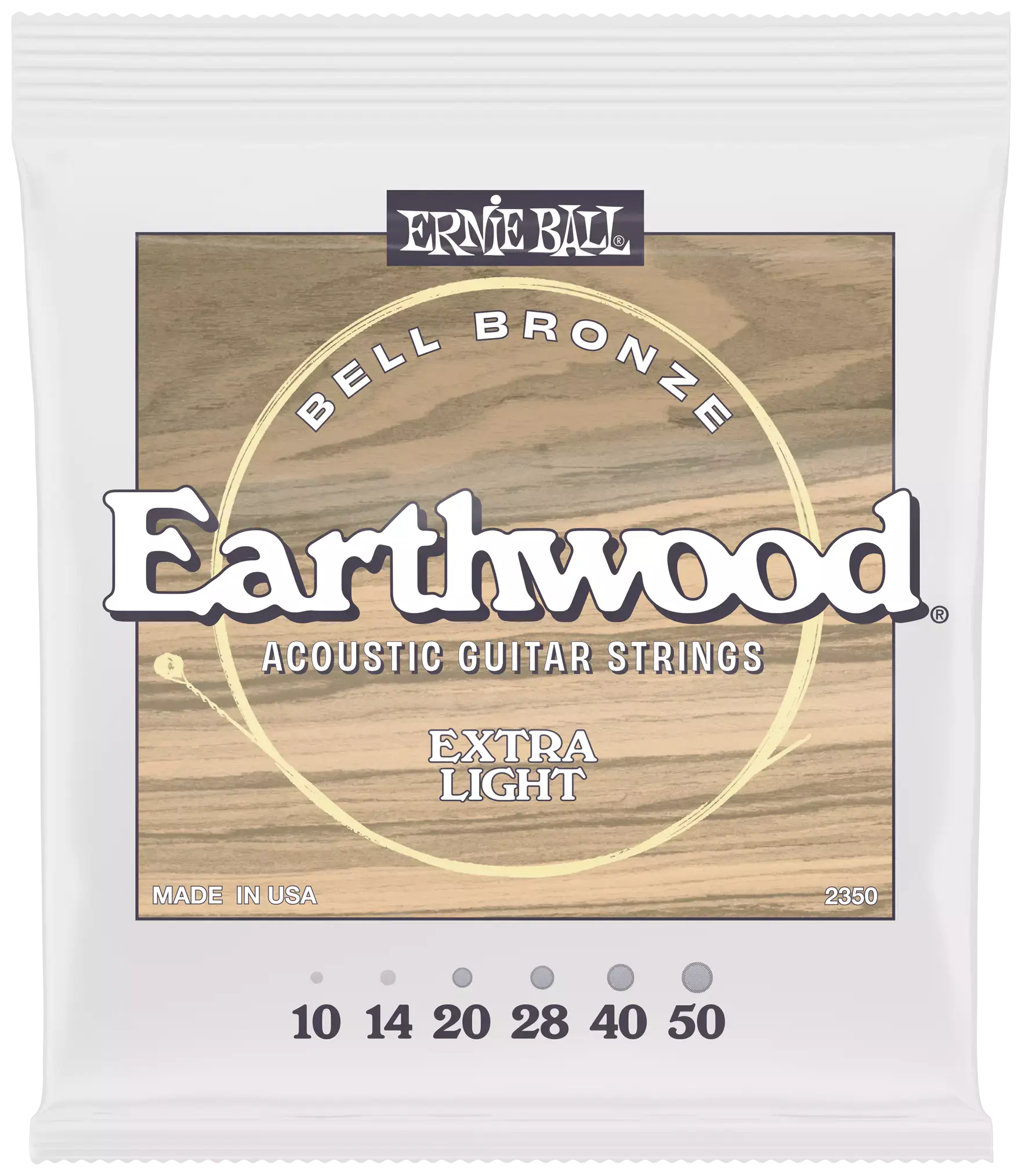 Ernie Ball EB2350 - Earthwood Bell Bronze Extra Light | 10-50 1