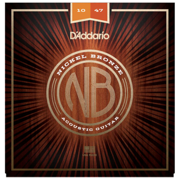 D’Addario NB1047 - NB Acoustic Nickel Bronze | 010-047