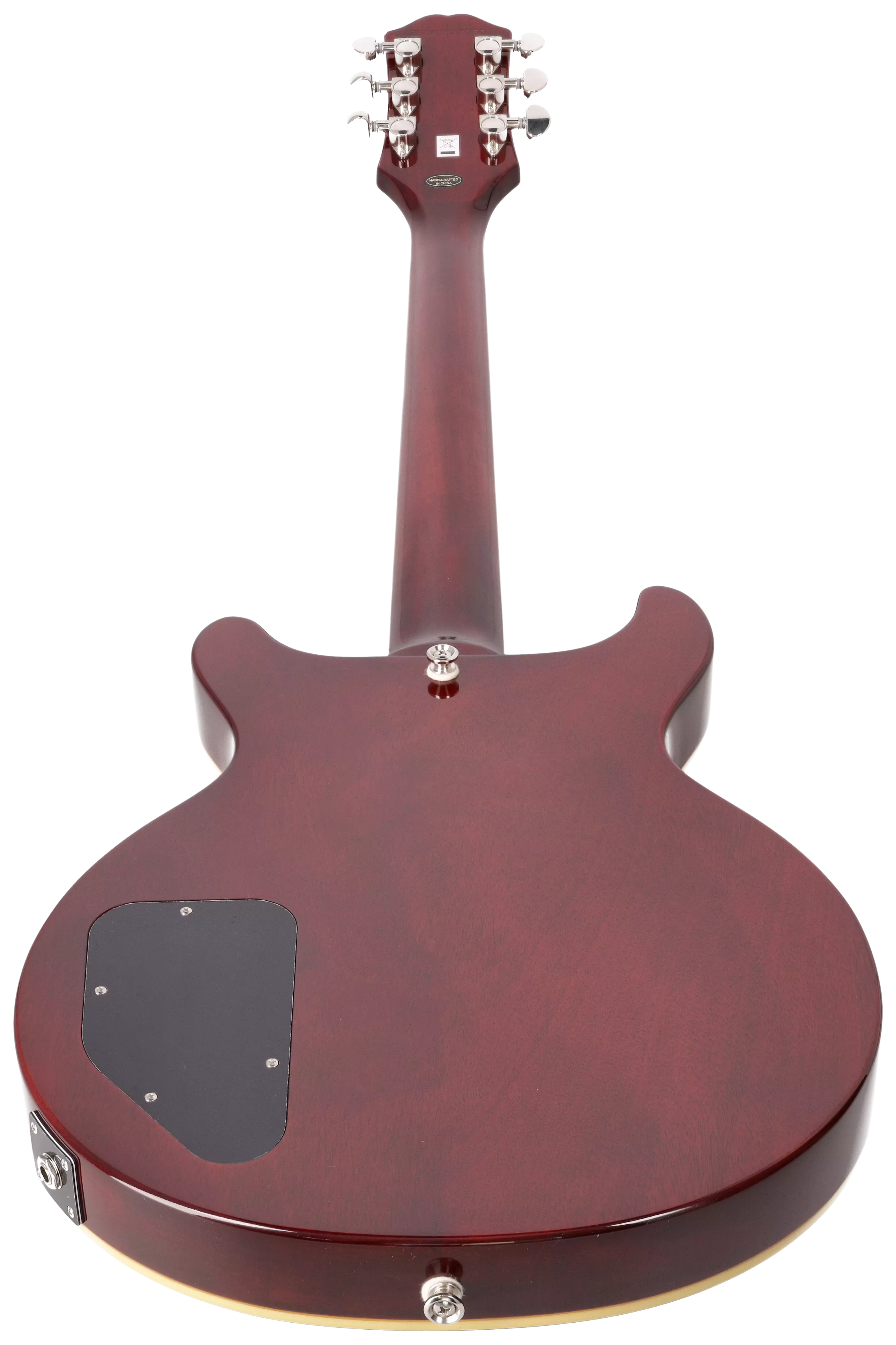 Epiphone Les Paul Special Double Cut Figured Bourbon Burst 6