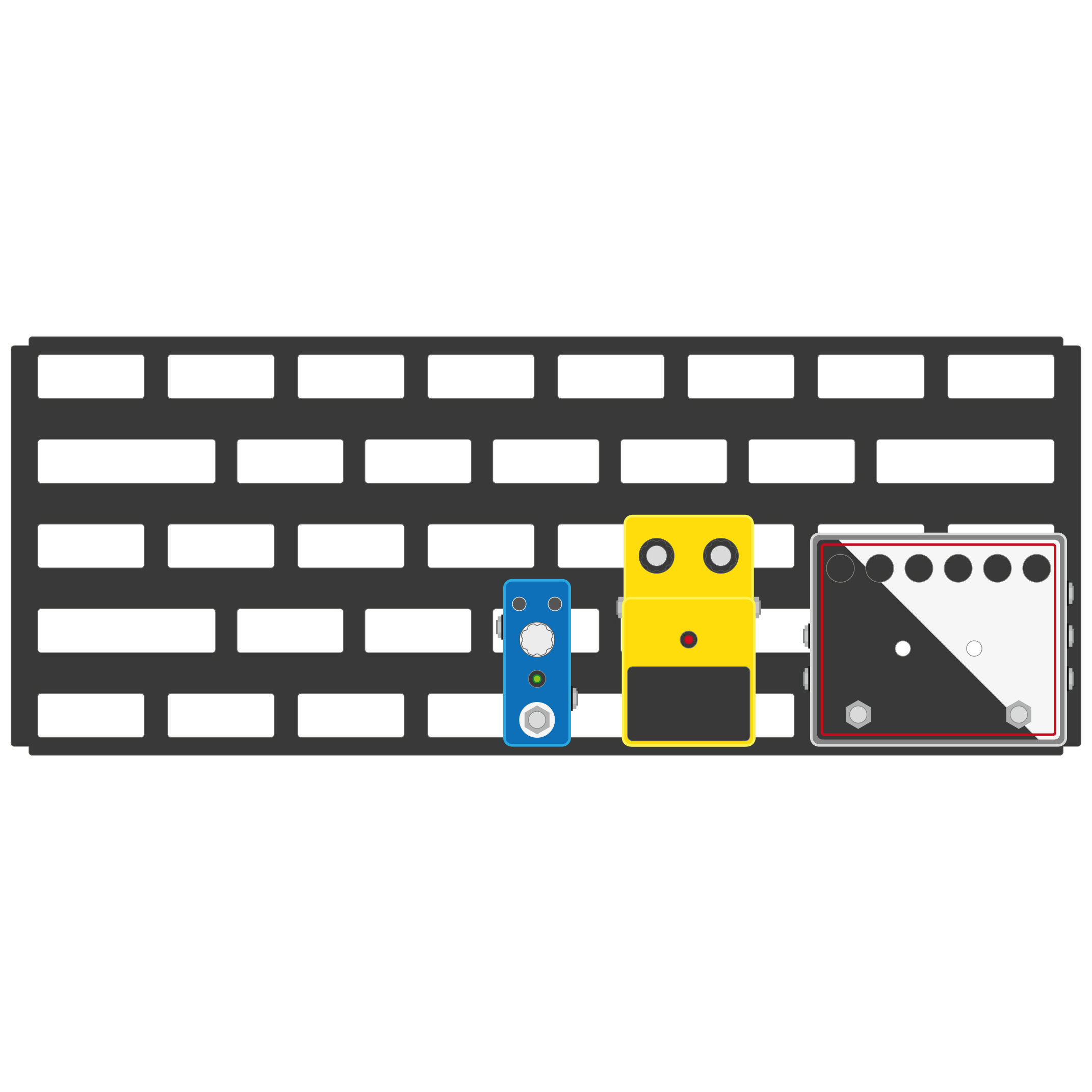 RockBoard TRES 3.2 Pedalboard with Gig Bag 4