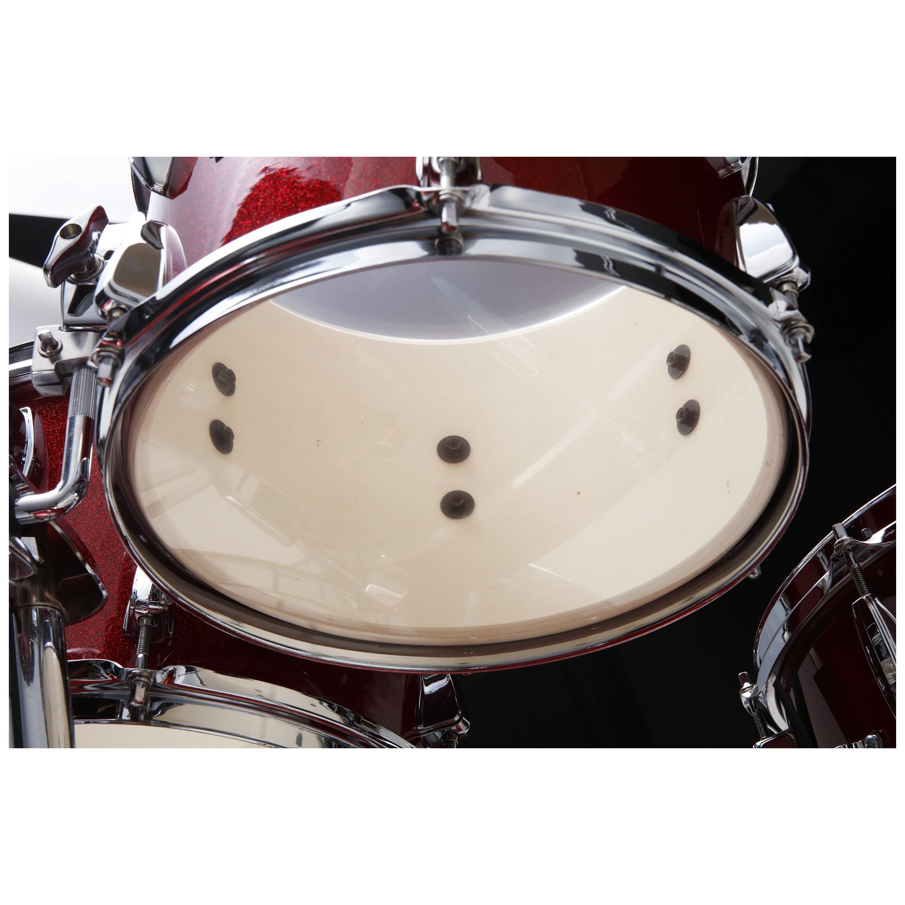 Tama IP50H6W-BRM Imperialstar Drumset 5 teilig  - Burnt Red Mist/Chrom HW + MEINL Cymbals HCS Bronze 2