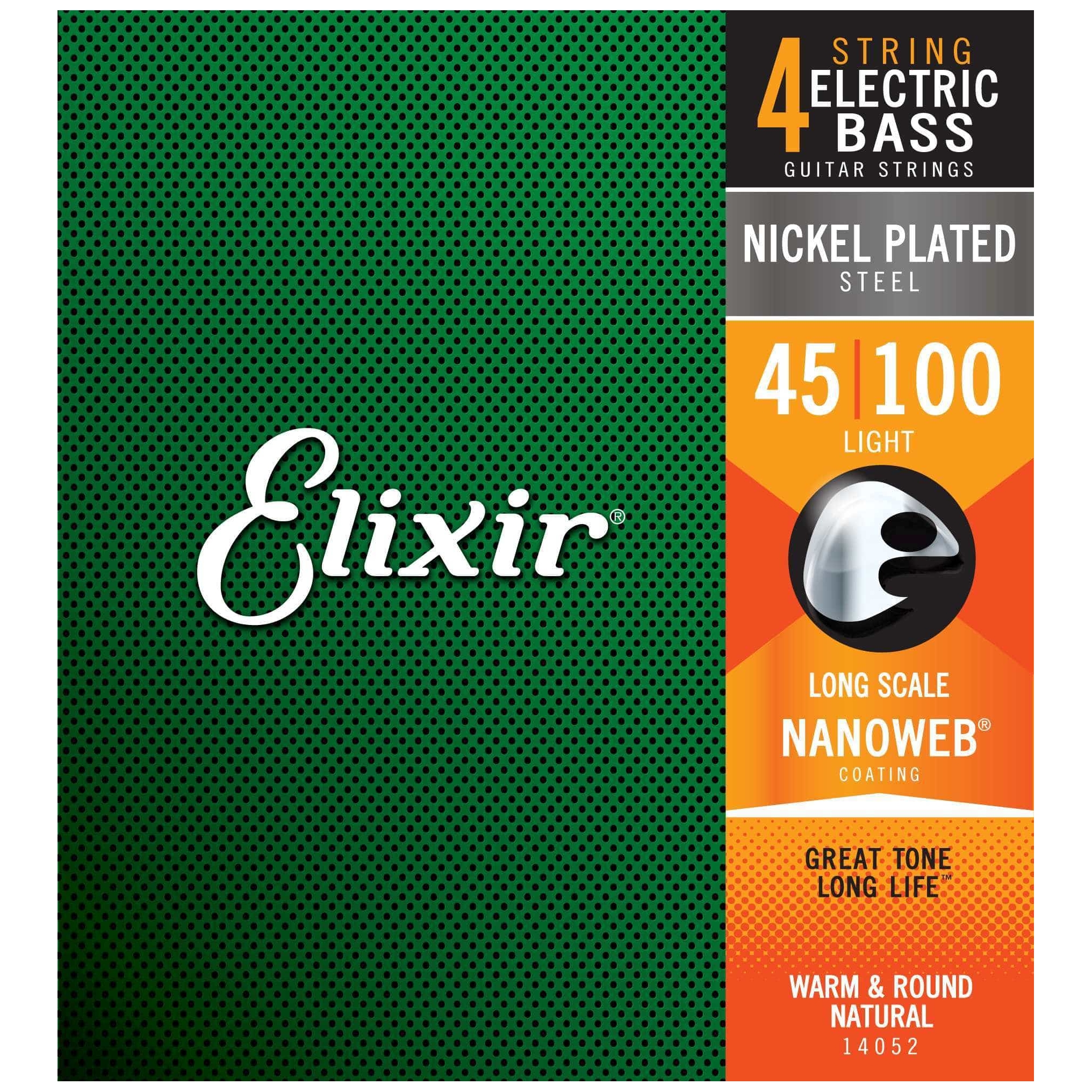 Elixir 14052 Nanoweb Light E-Bass