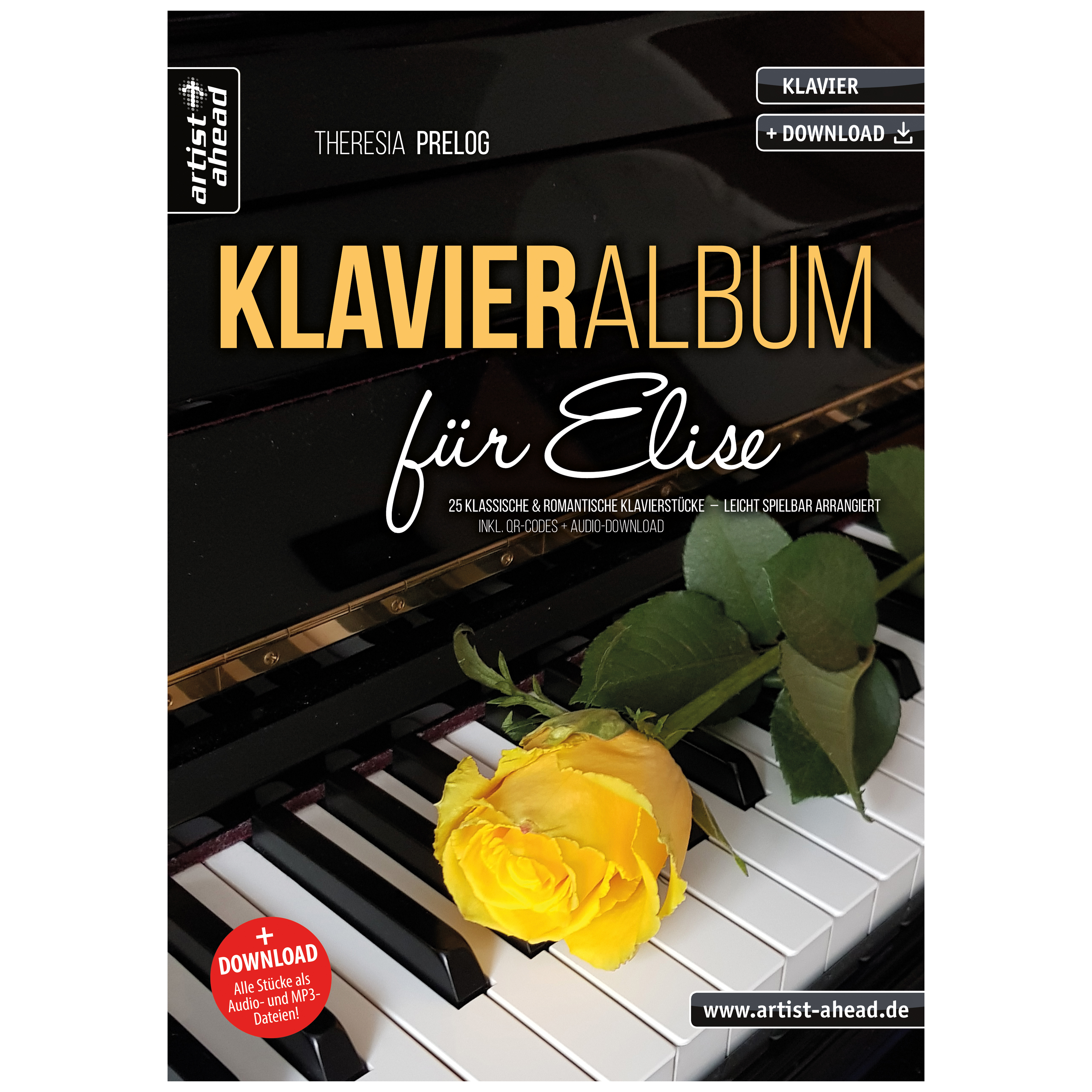 Artist Ahead Klavieralbum für Elise - Theresia Prelog