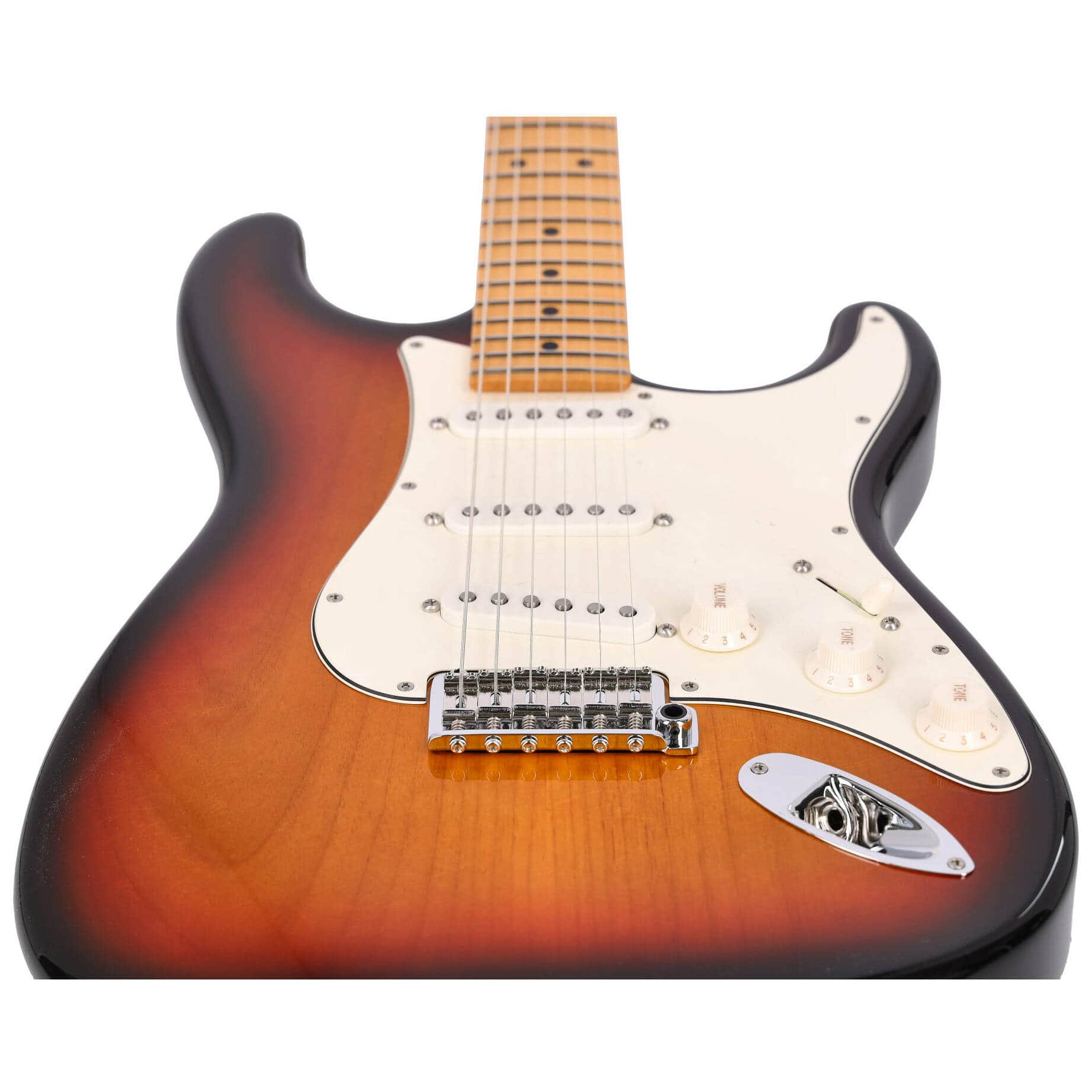 Suhr Classic S Antique SSS MN 3-Tone Burst 4